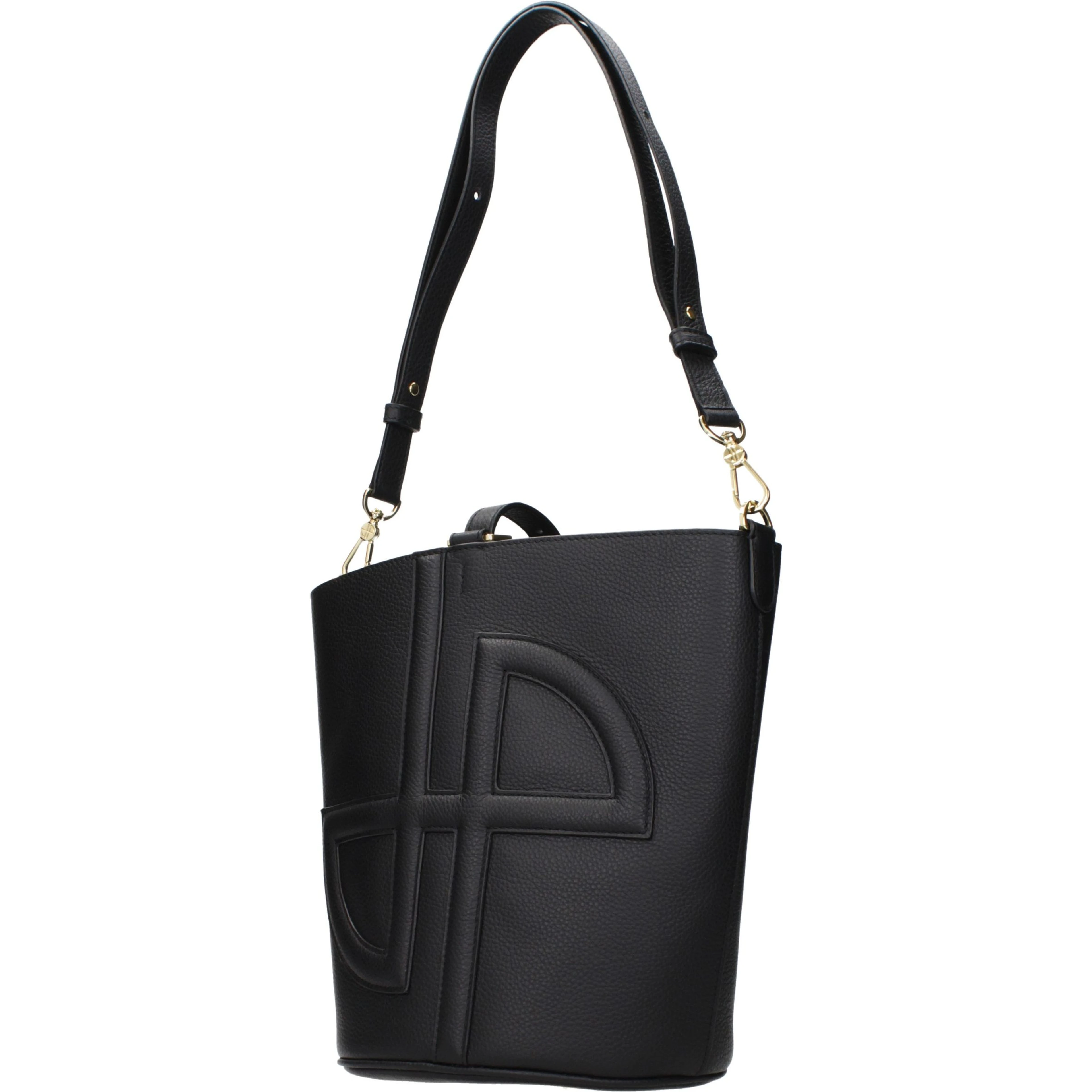 Black Leather Crossbody Bag