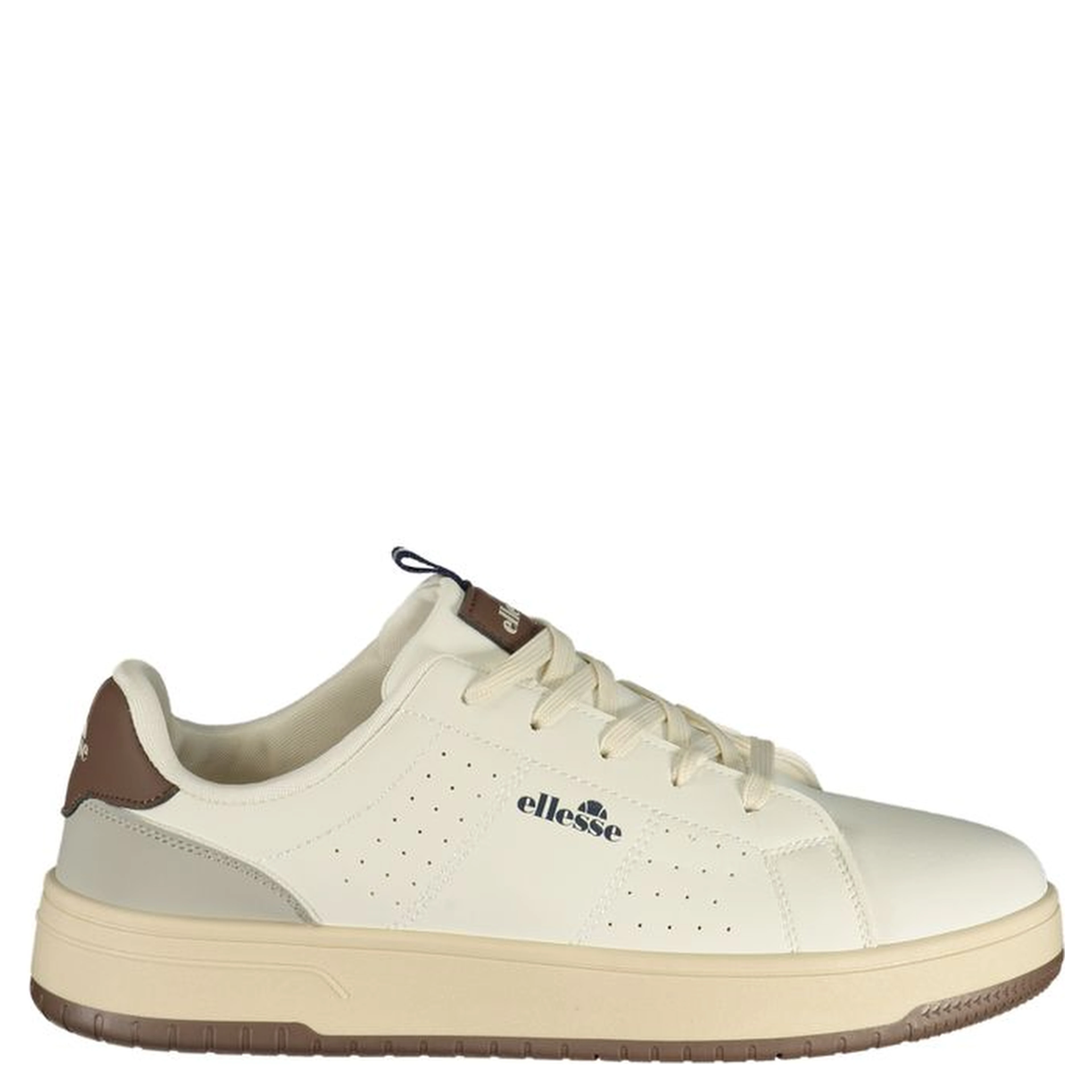 White Polyurethane Men's Sneaker