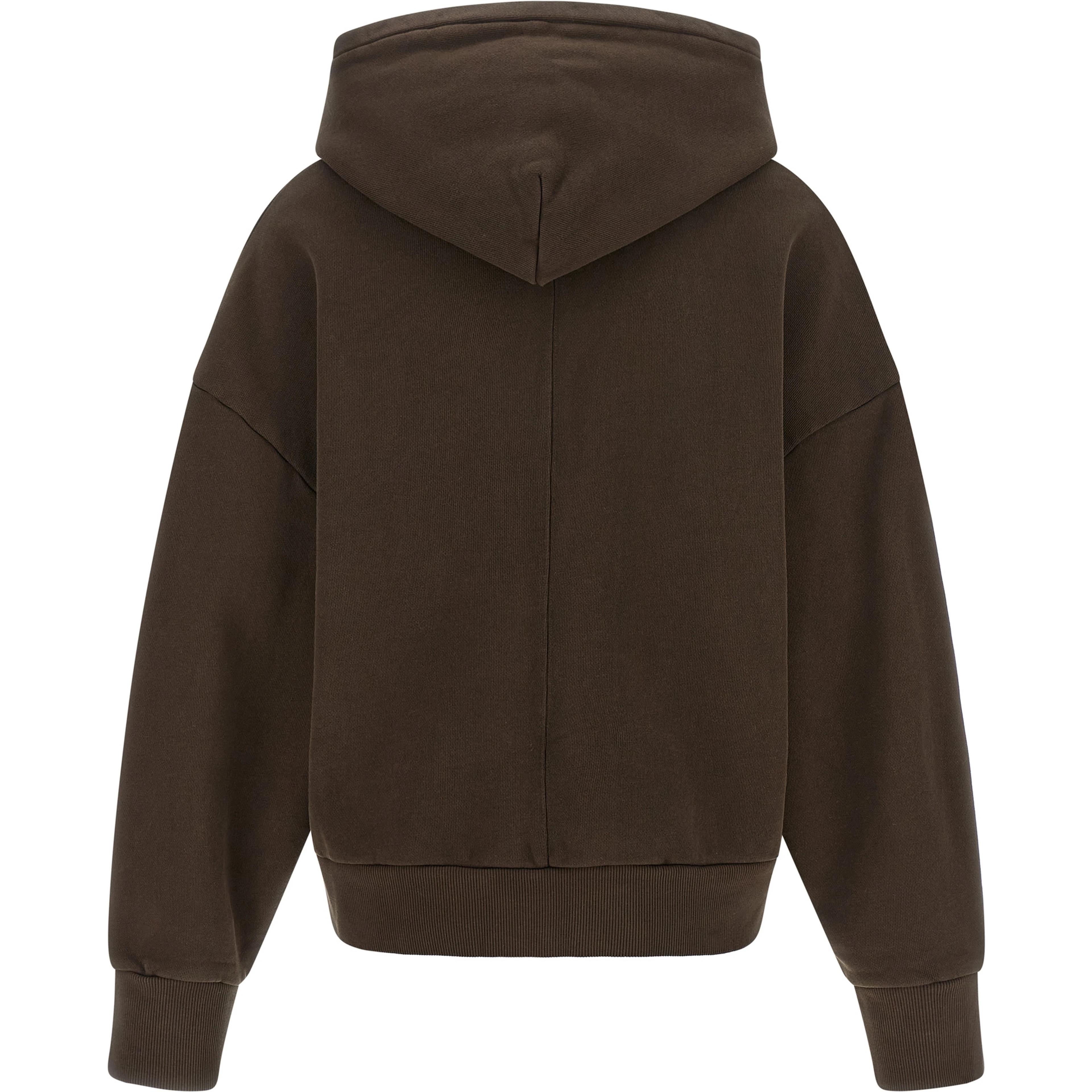 Brown Cotton Sweatshirt