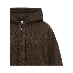 Brown Cotton Sweatshirt