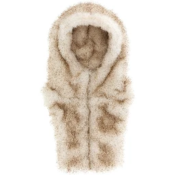 Beige Polyester Sunhat