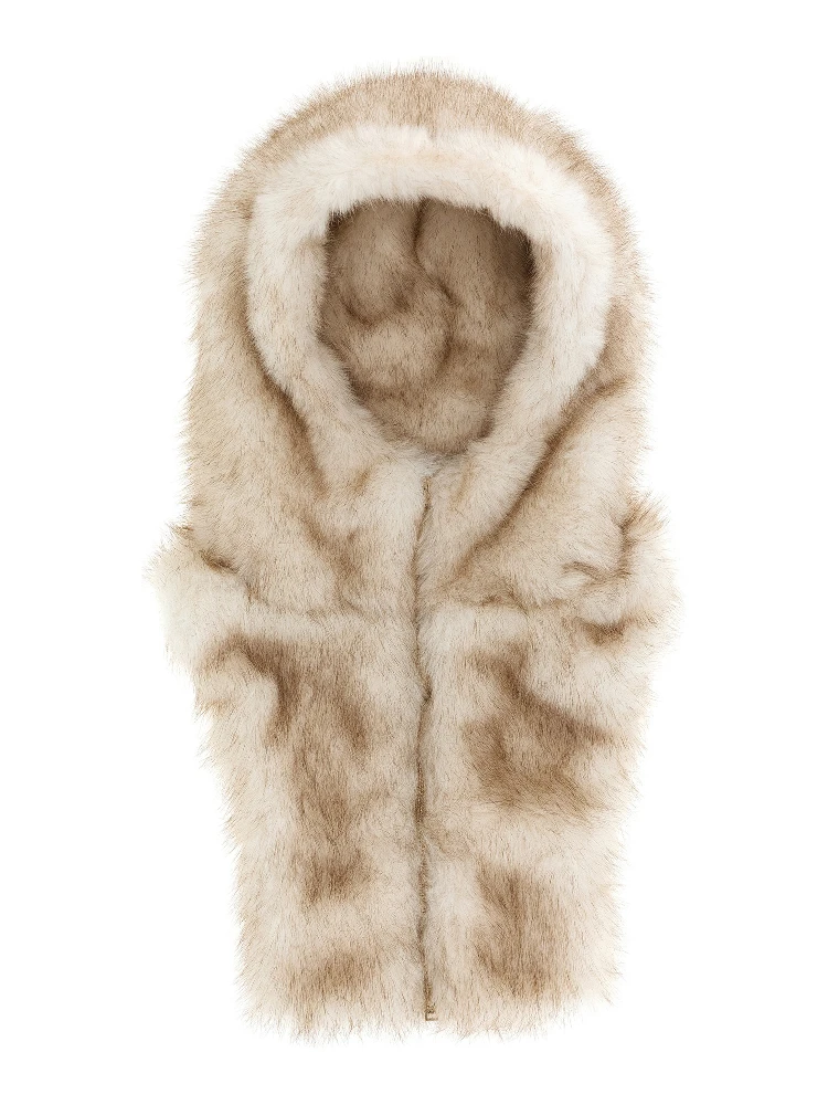 Beige Polyester Sunhat