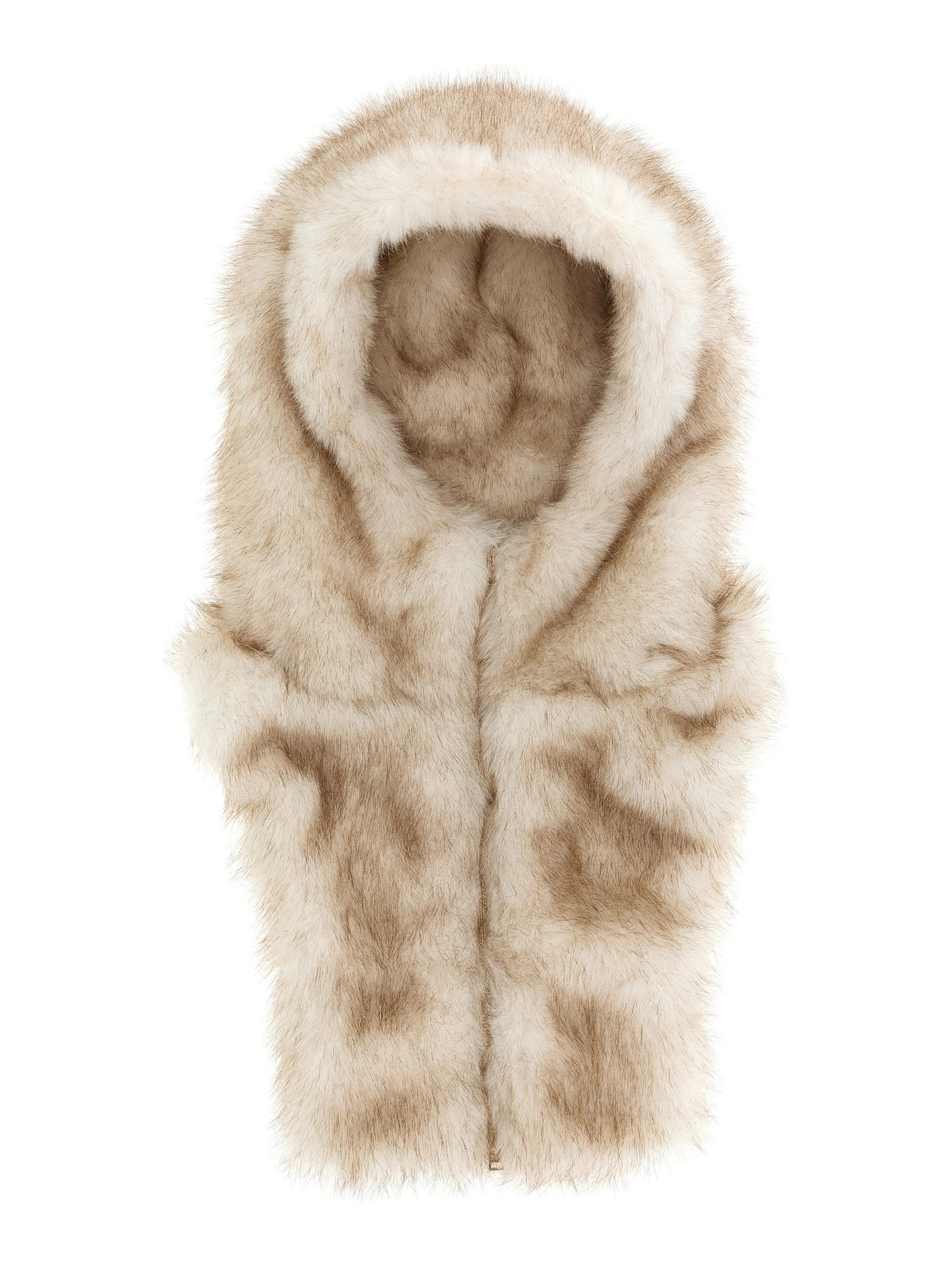 Beige Polyester Sunhat