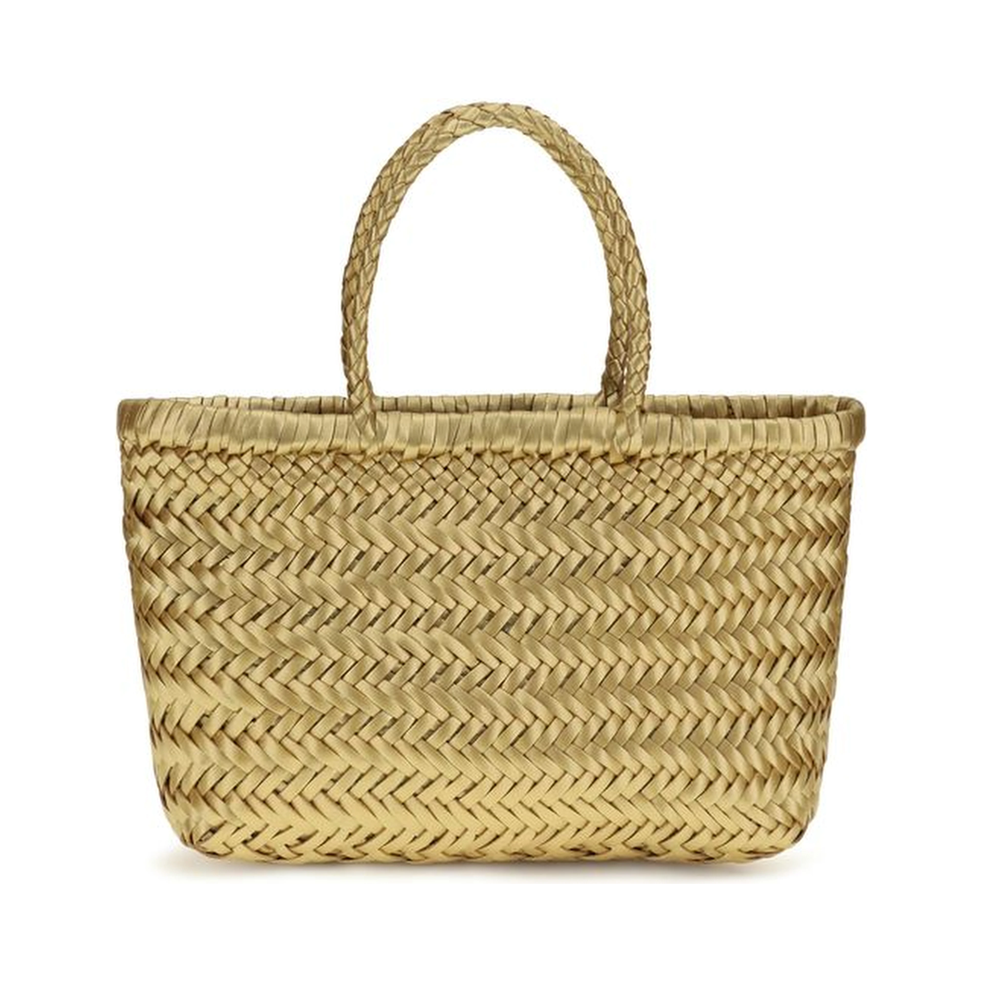 Gold Calf Leather Bos Taurus Handbag