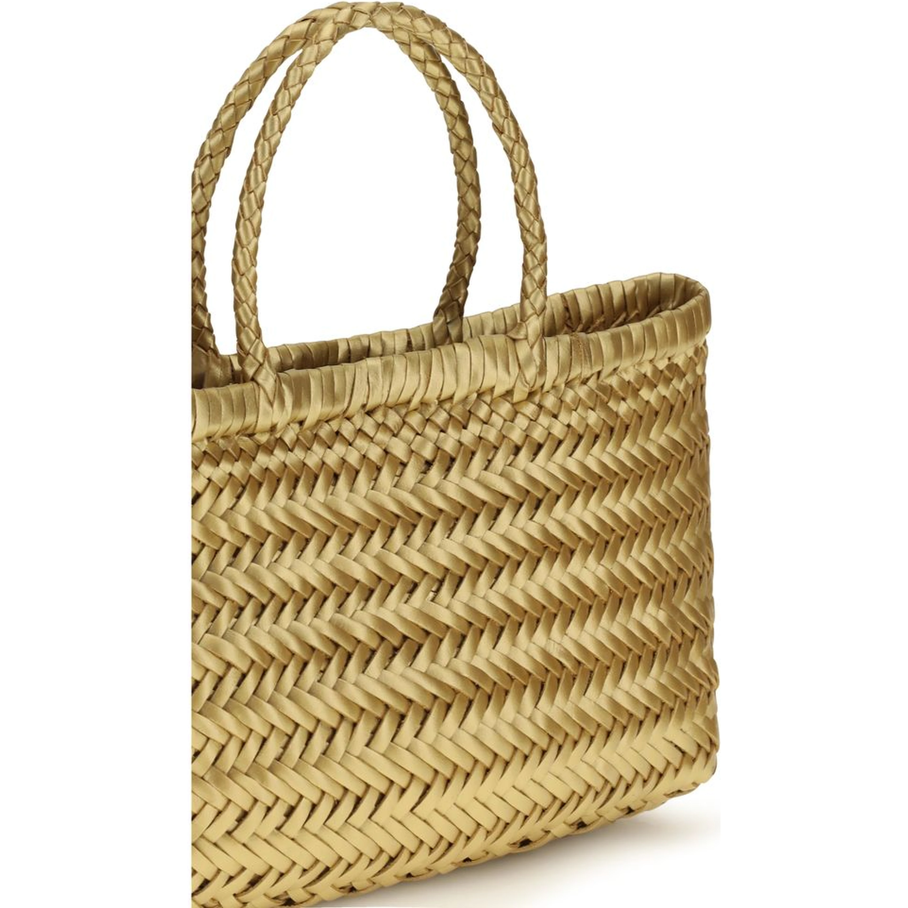 Gold Calf Leather Bos Taurus Handbag