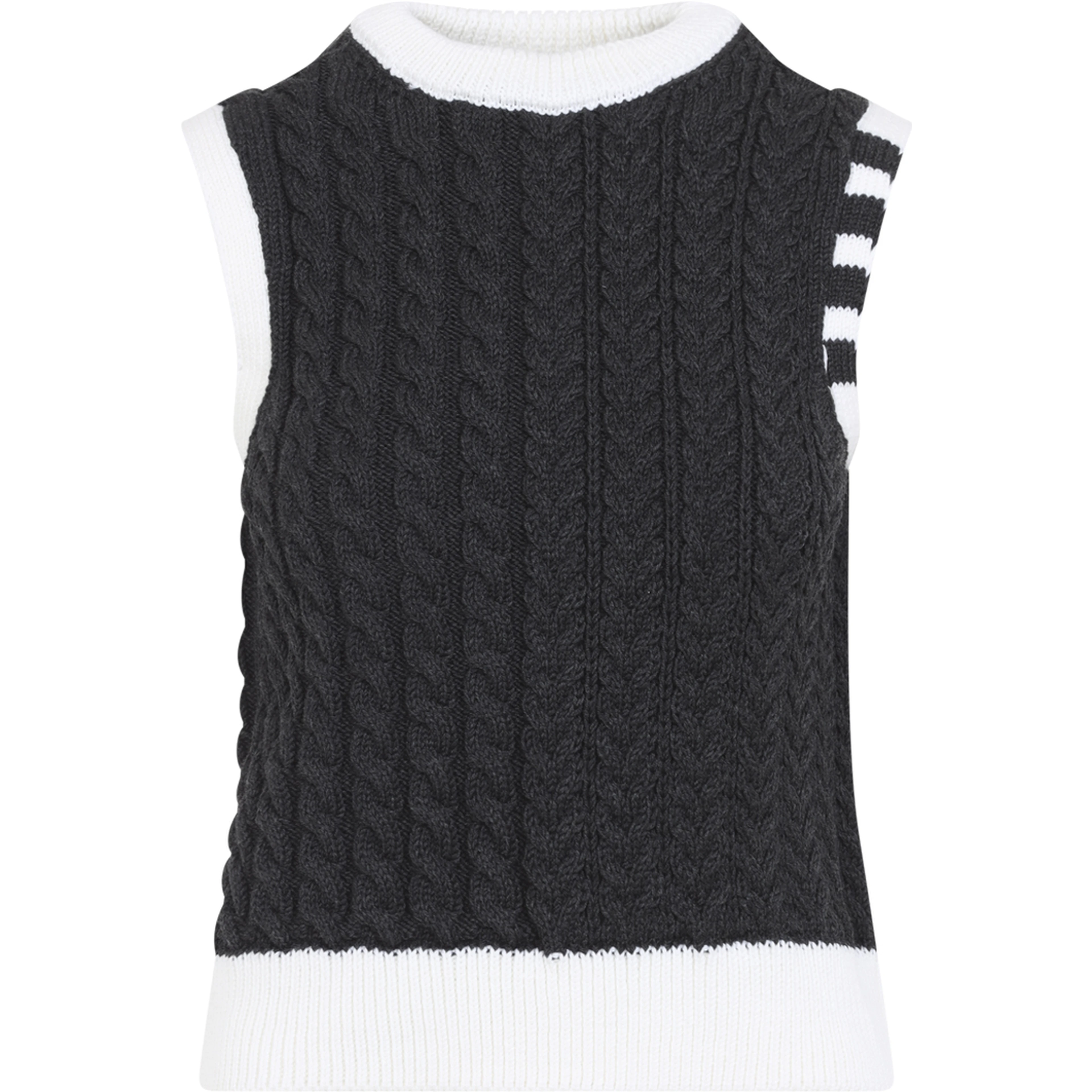 Thom Browne Aran Cable Shell Top