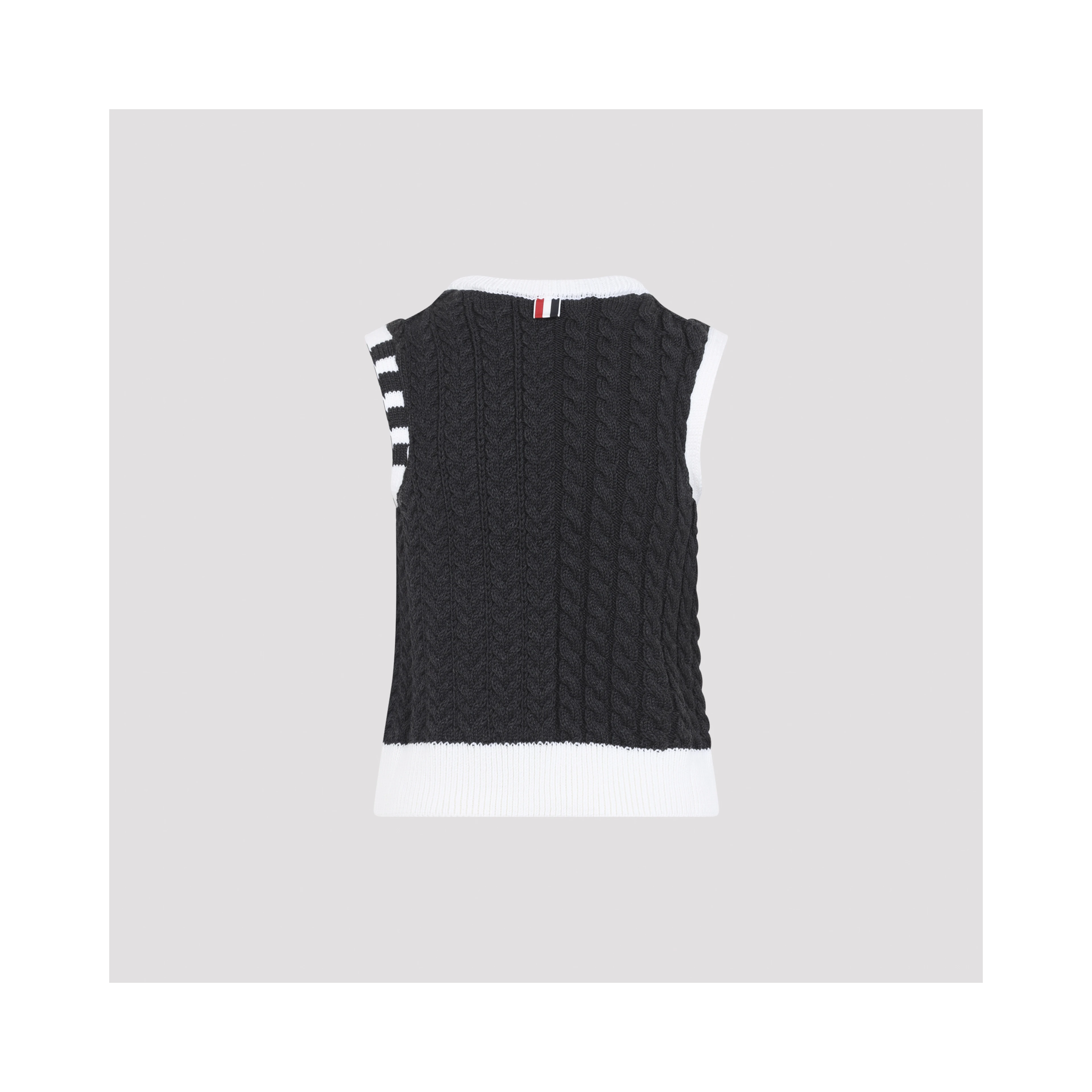 Thom Browne Aran Cable Shell Top
