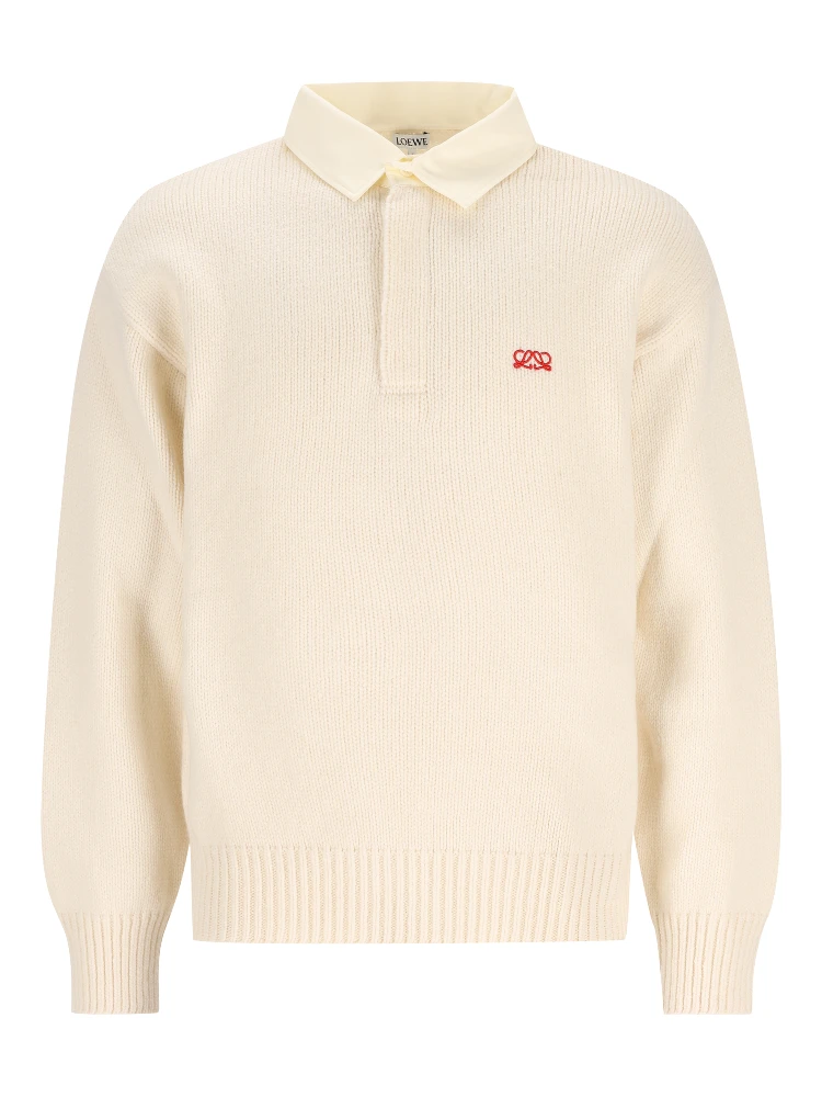 LOEWE Sweaters Beige