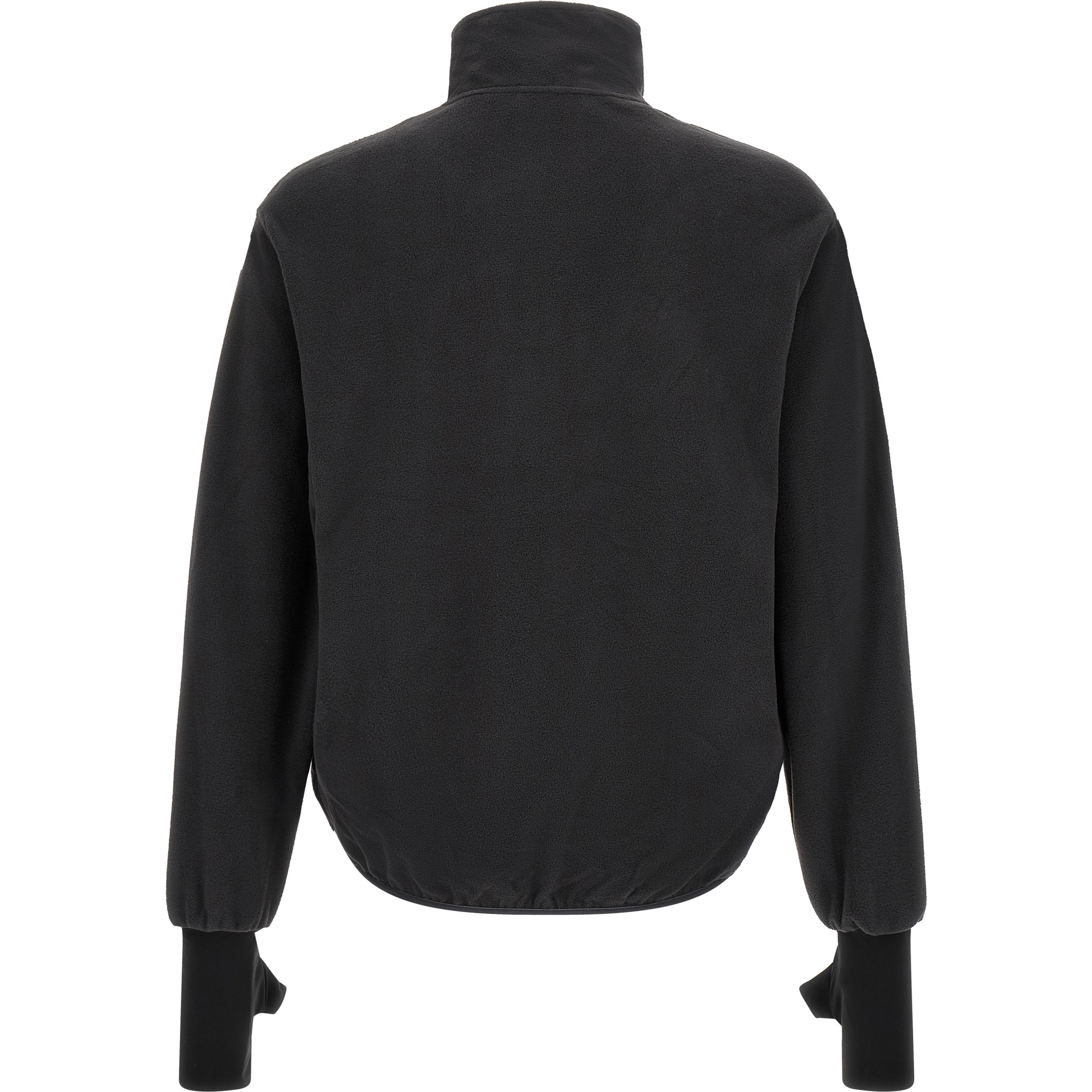 Black Polyester Sweatshirt