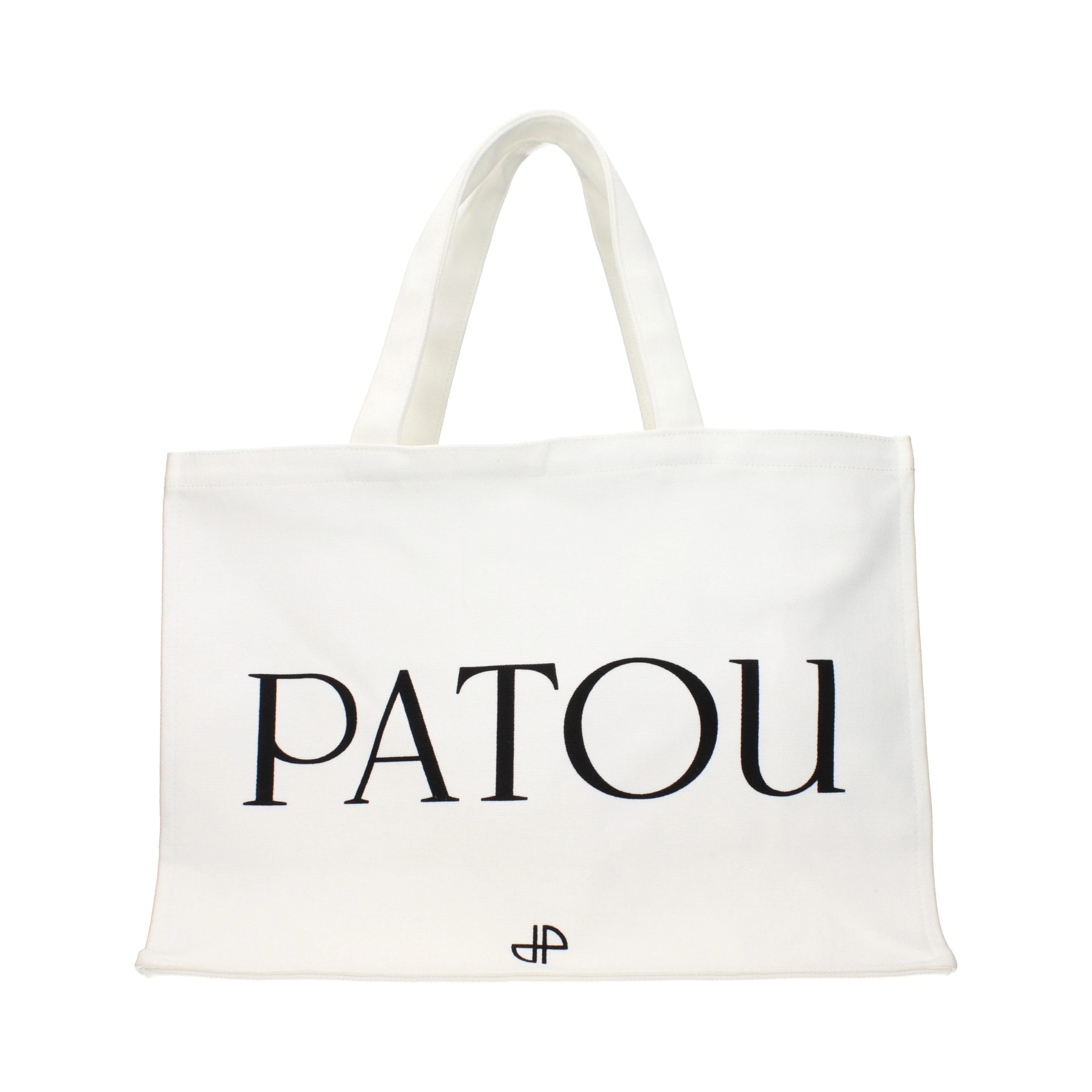 White Fabric Handbag