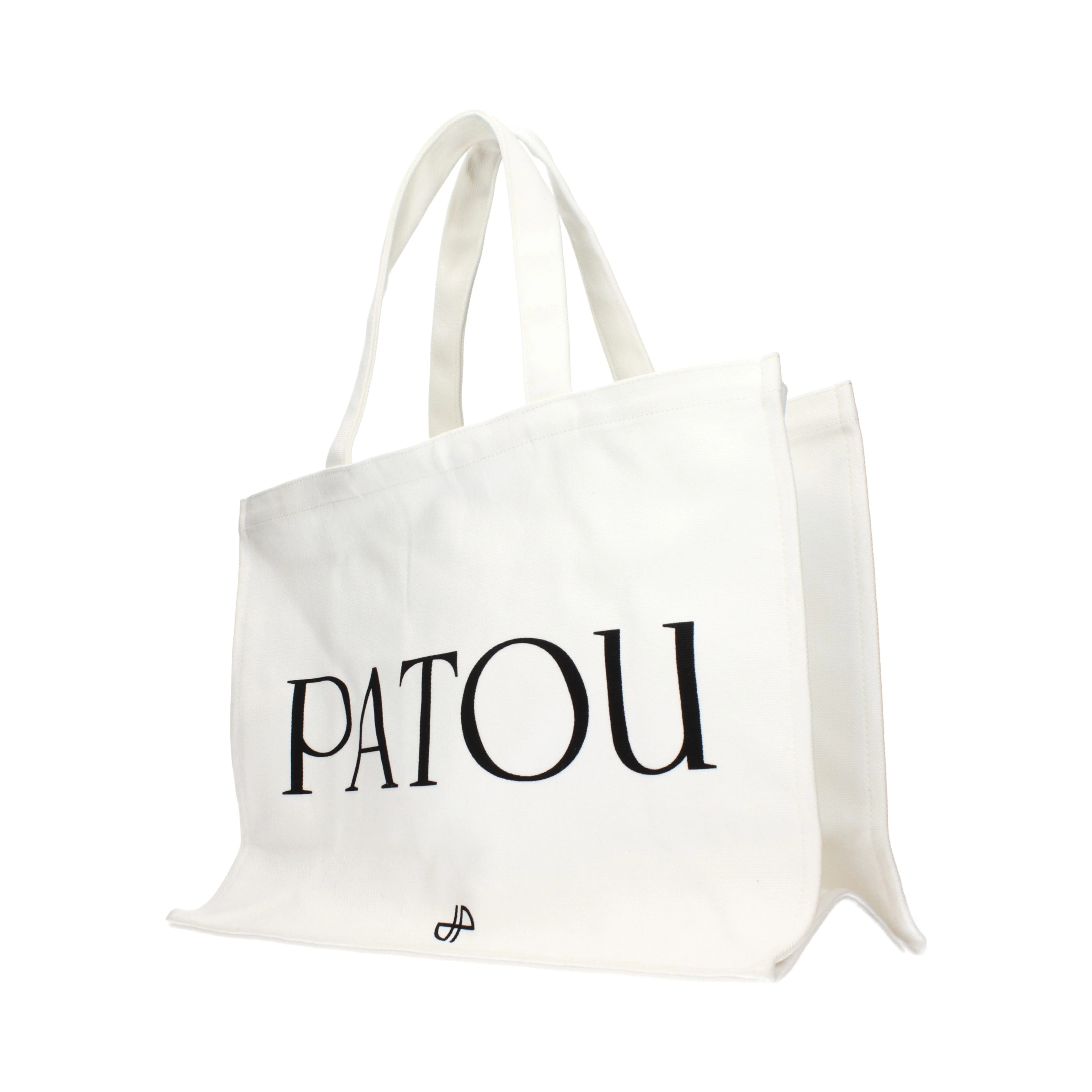 White Fabric Handbag