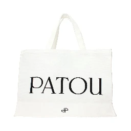 White Fabric Handbag