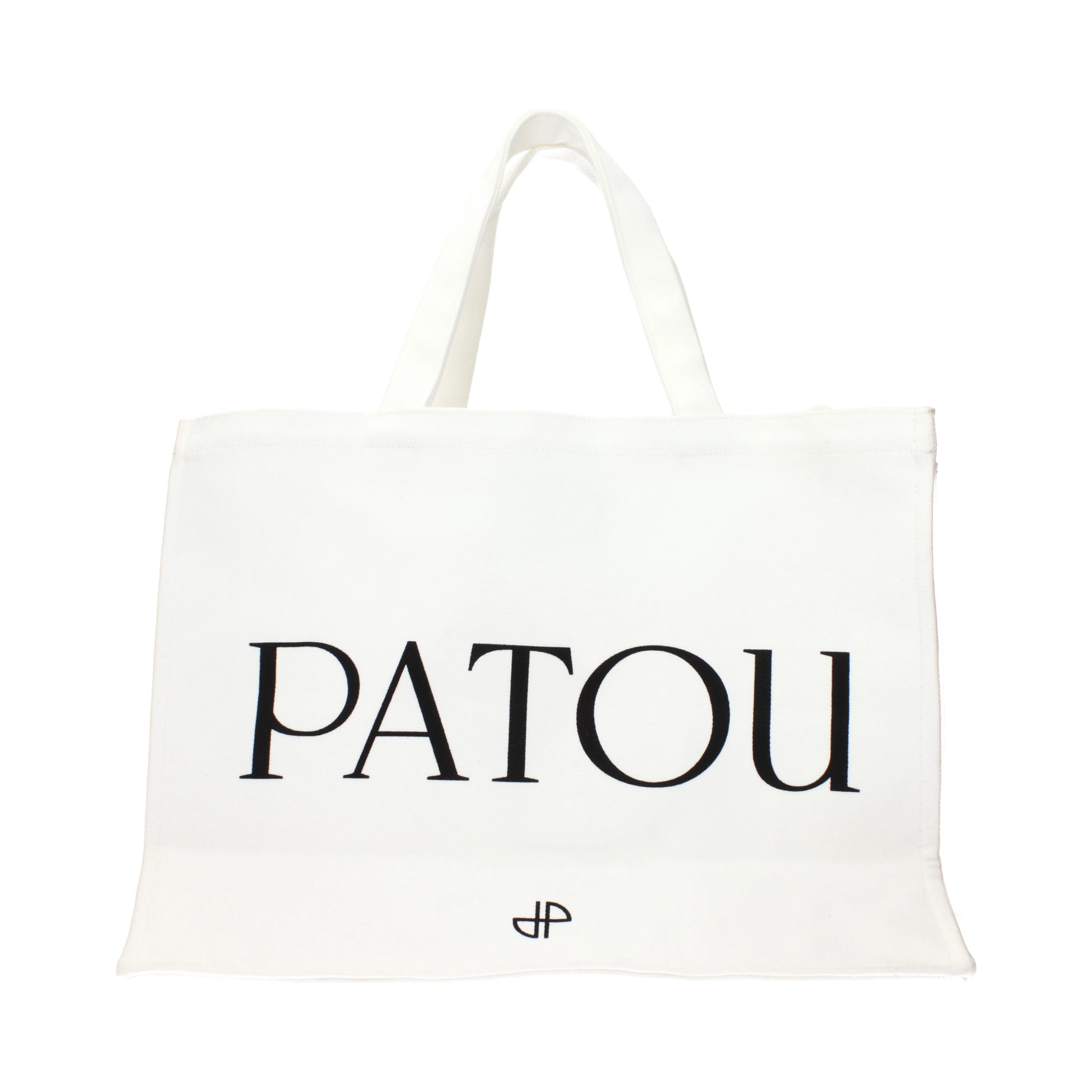 White Fabric Handbag