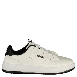 White Polyurethane Men's Sneaker