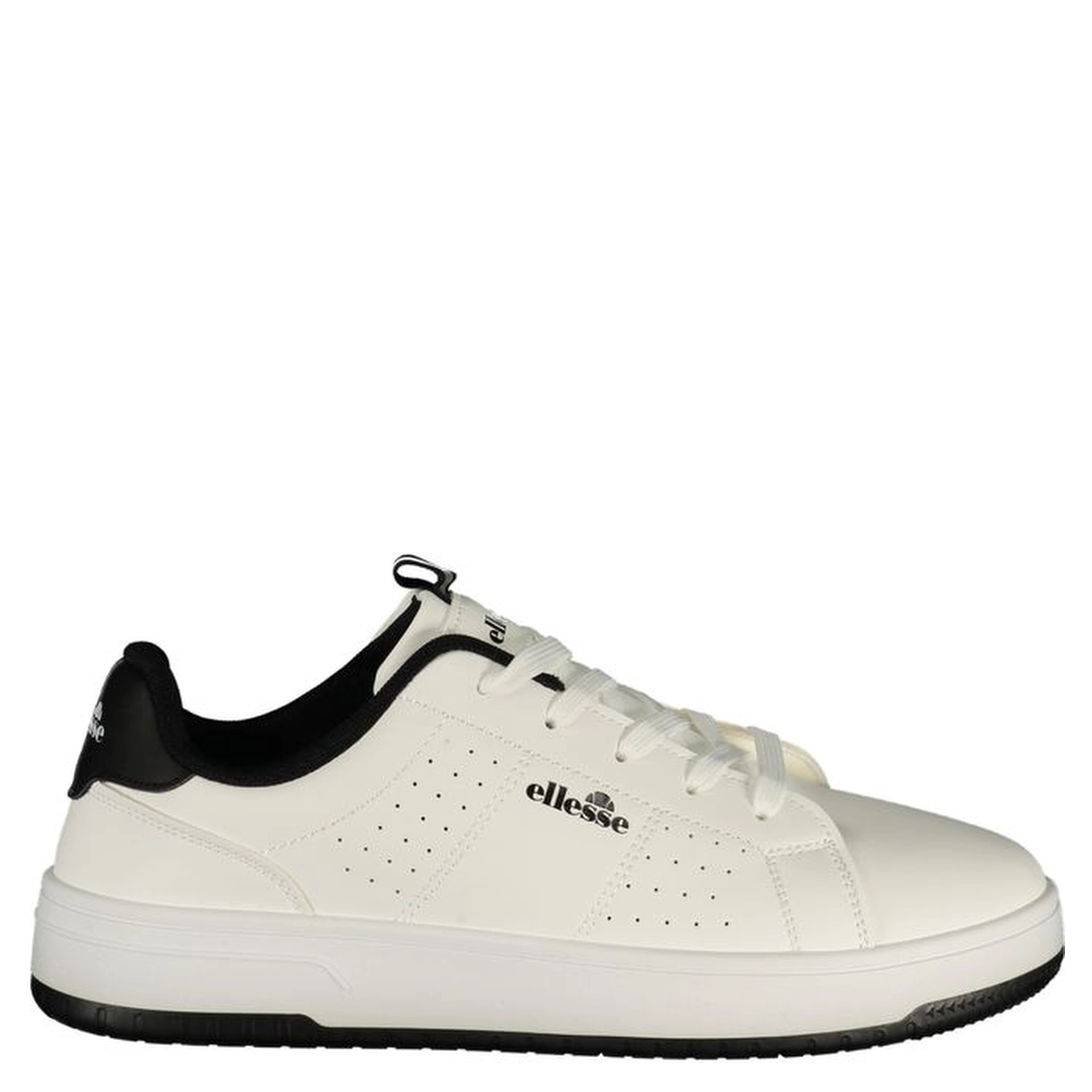 White Polyurethane Men's Sneaker