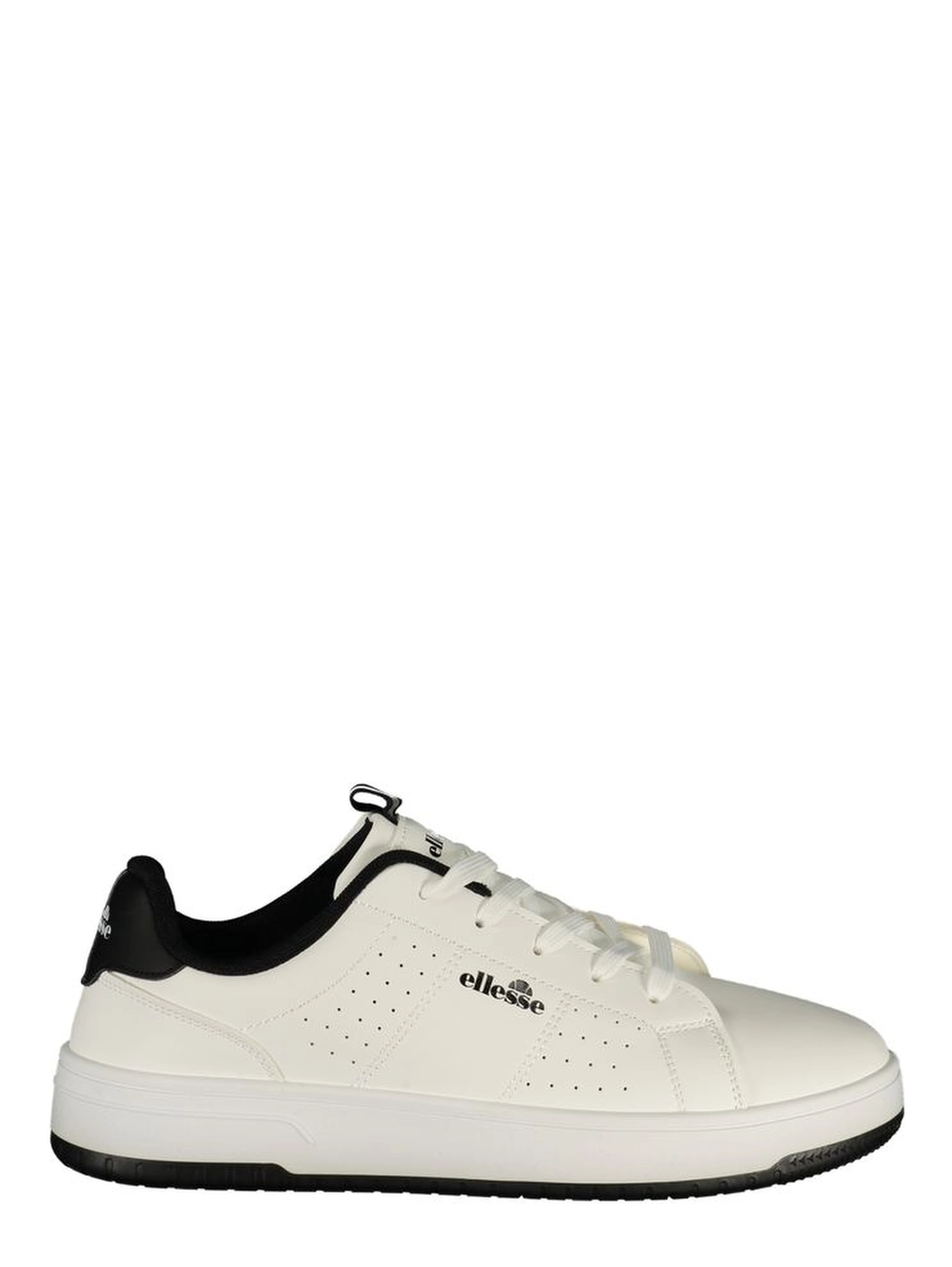 White Polyurethane Men's Sneaker