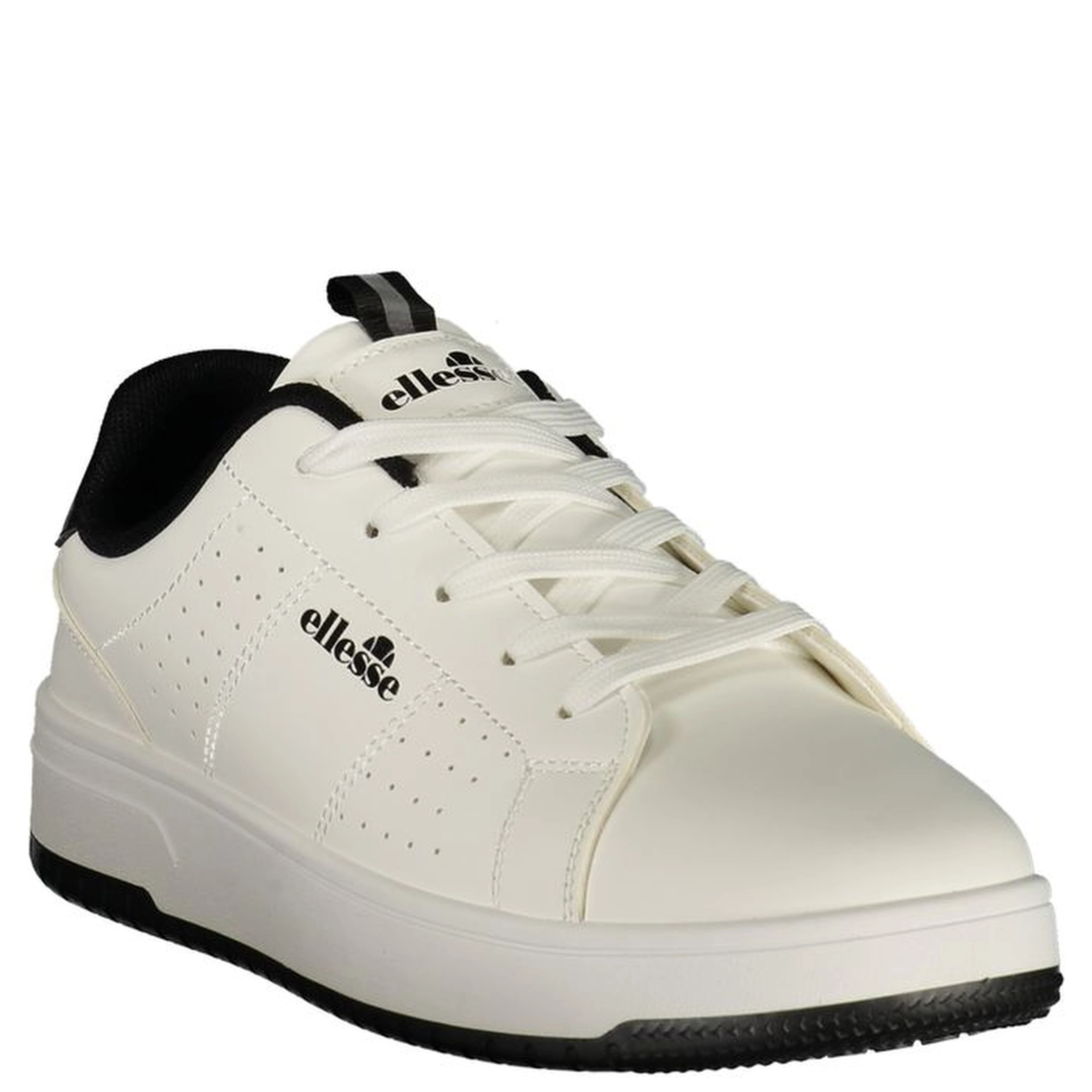 White Polyurethane Men's Sneaker