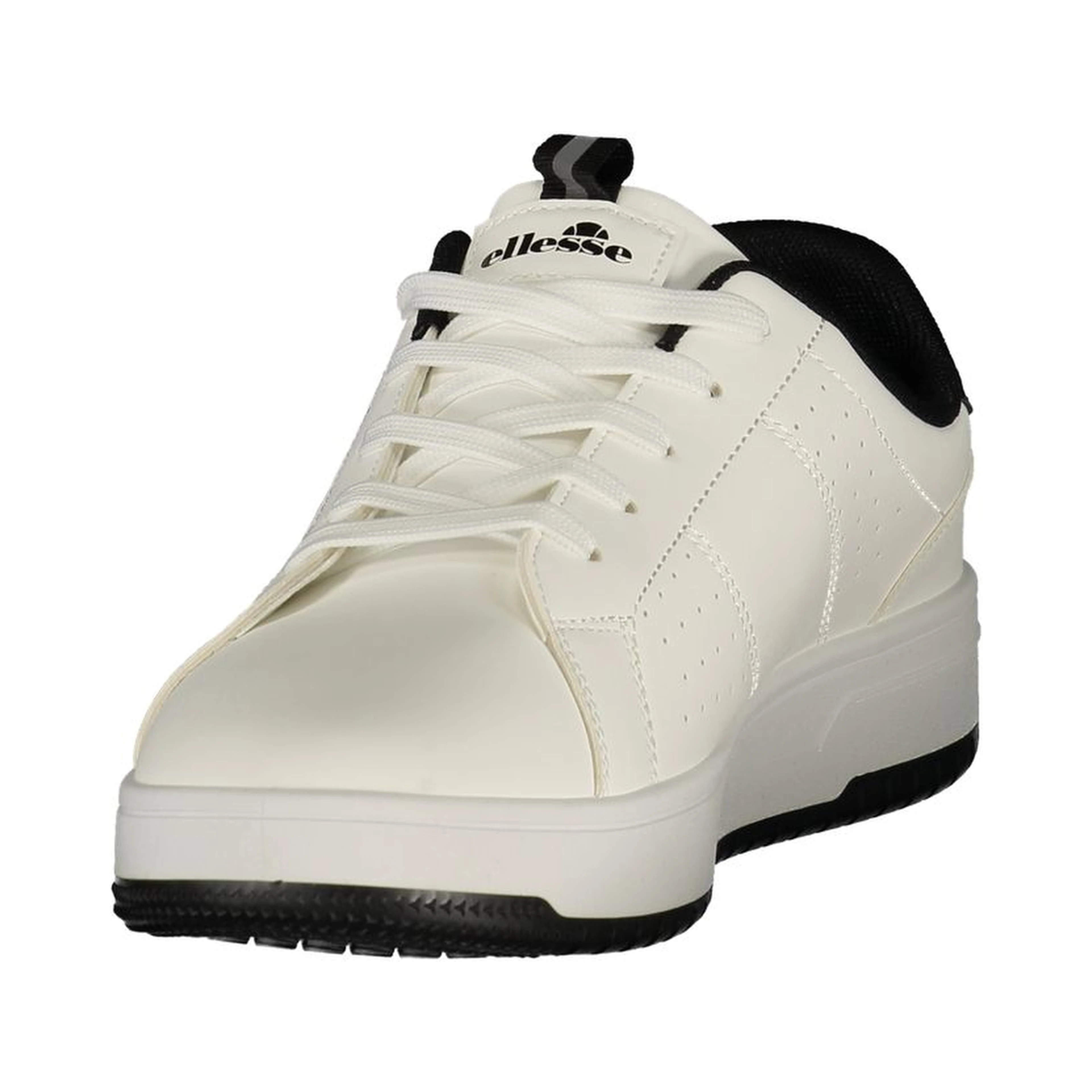 White Polyurethane Men's Sneaker