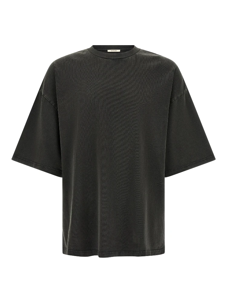 Black Cotton T-Shirt