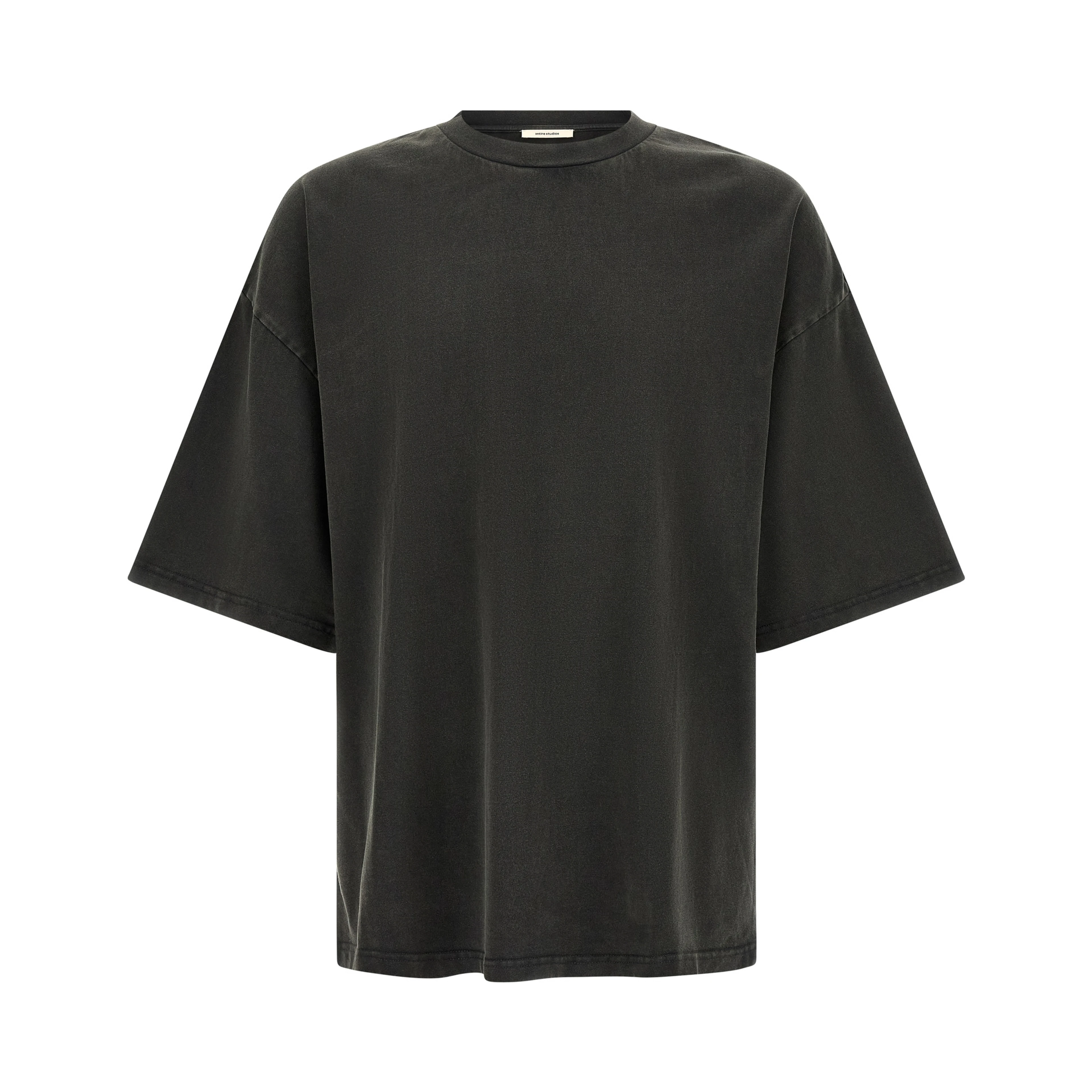 Black Cotton T-Shirt