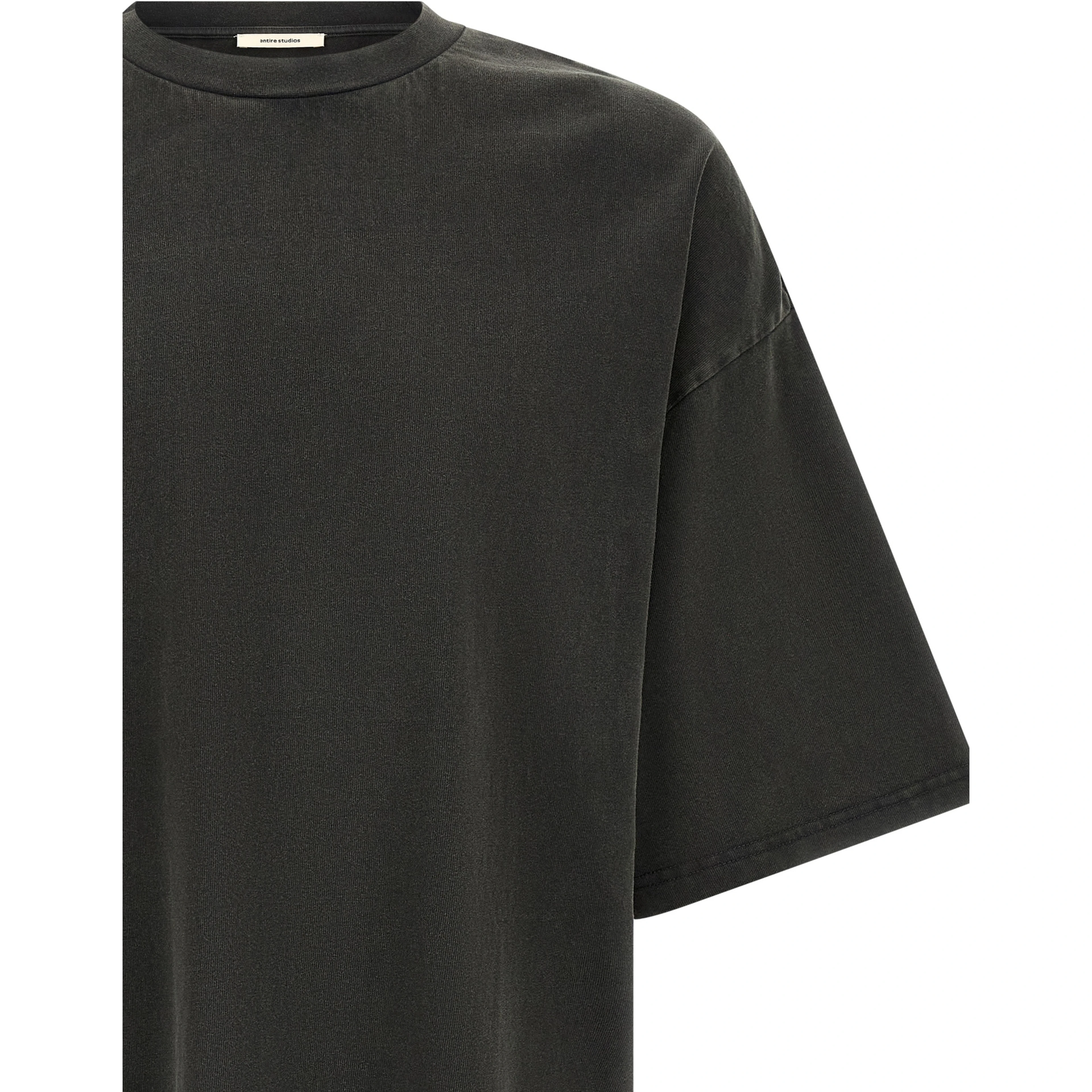 Black Cotton T-Shirt