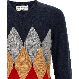 Blue Cashmere Cardigan