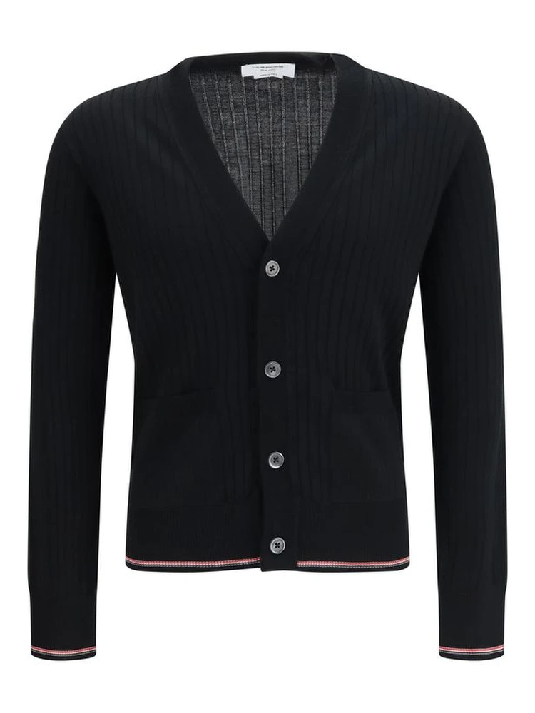 Black Wool Oves Aries Cardigan