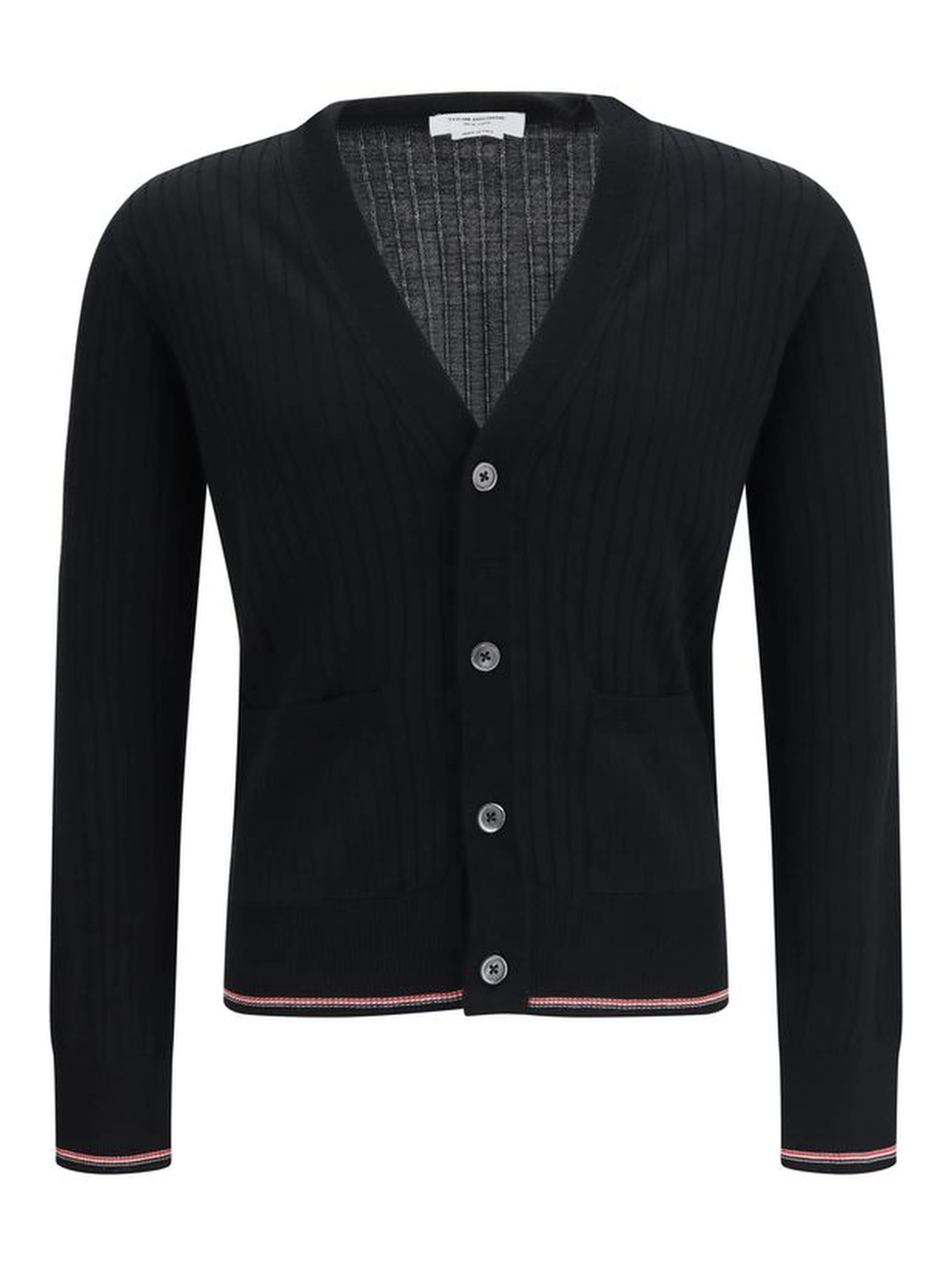 Black Wool Oves Aries Cardigan