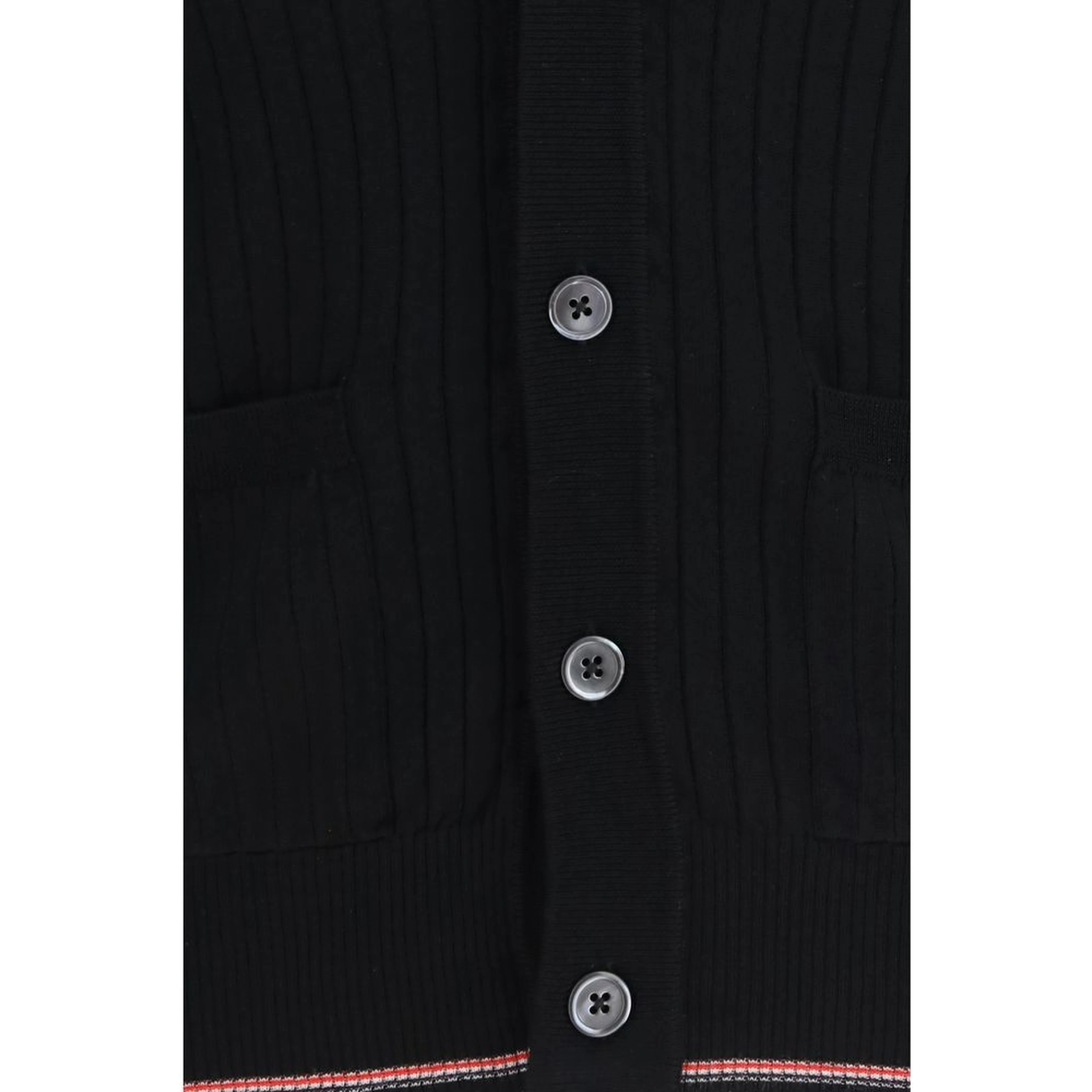 Black Wool Oves Aries Cardigan