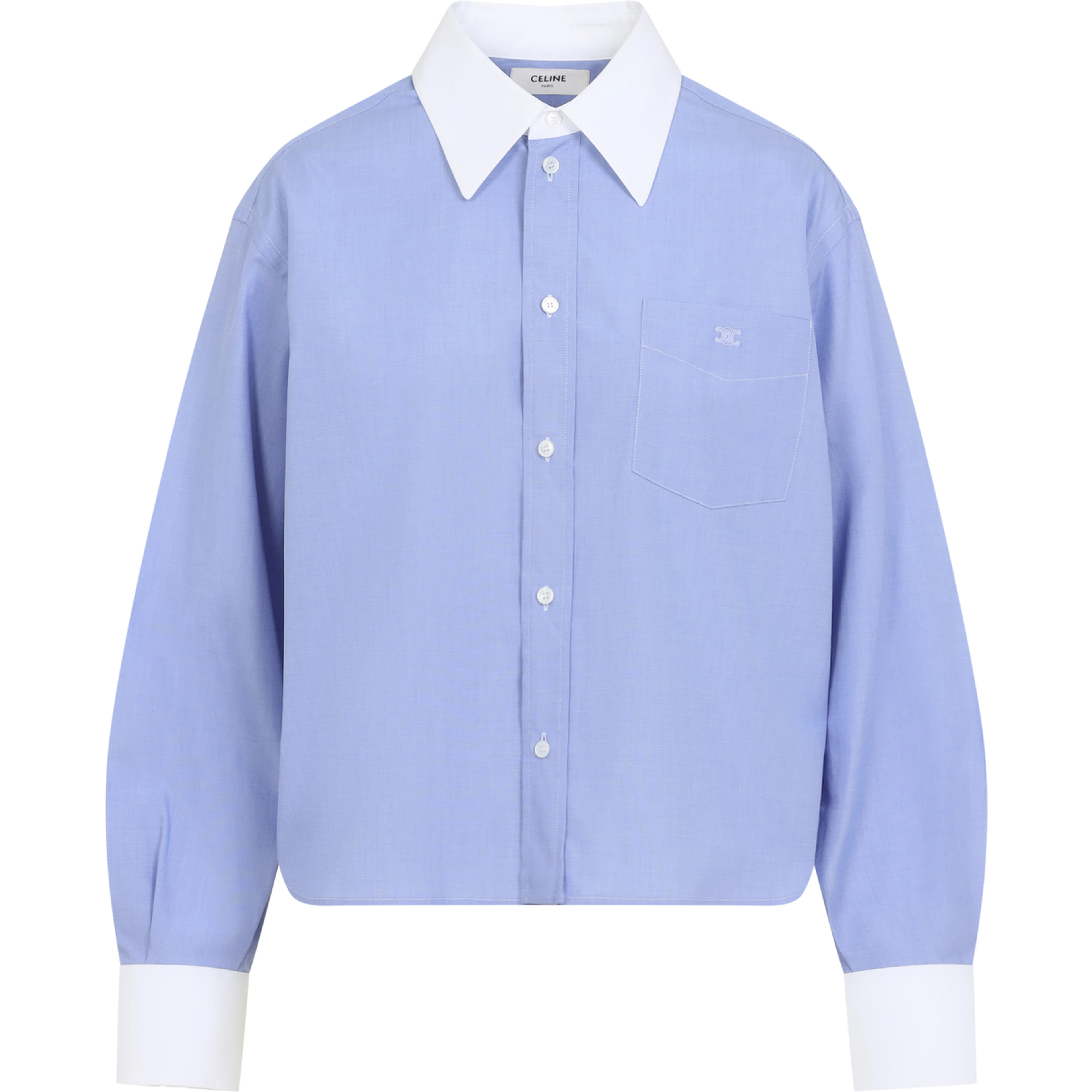 Celine Cropped Shirt