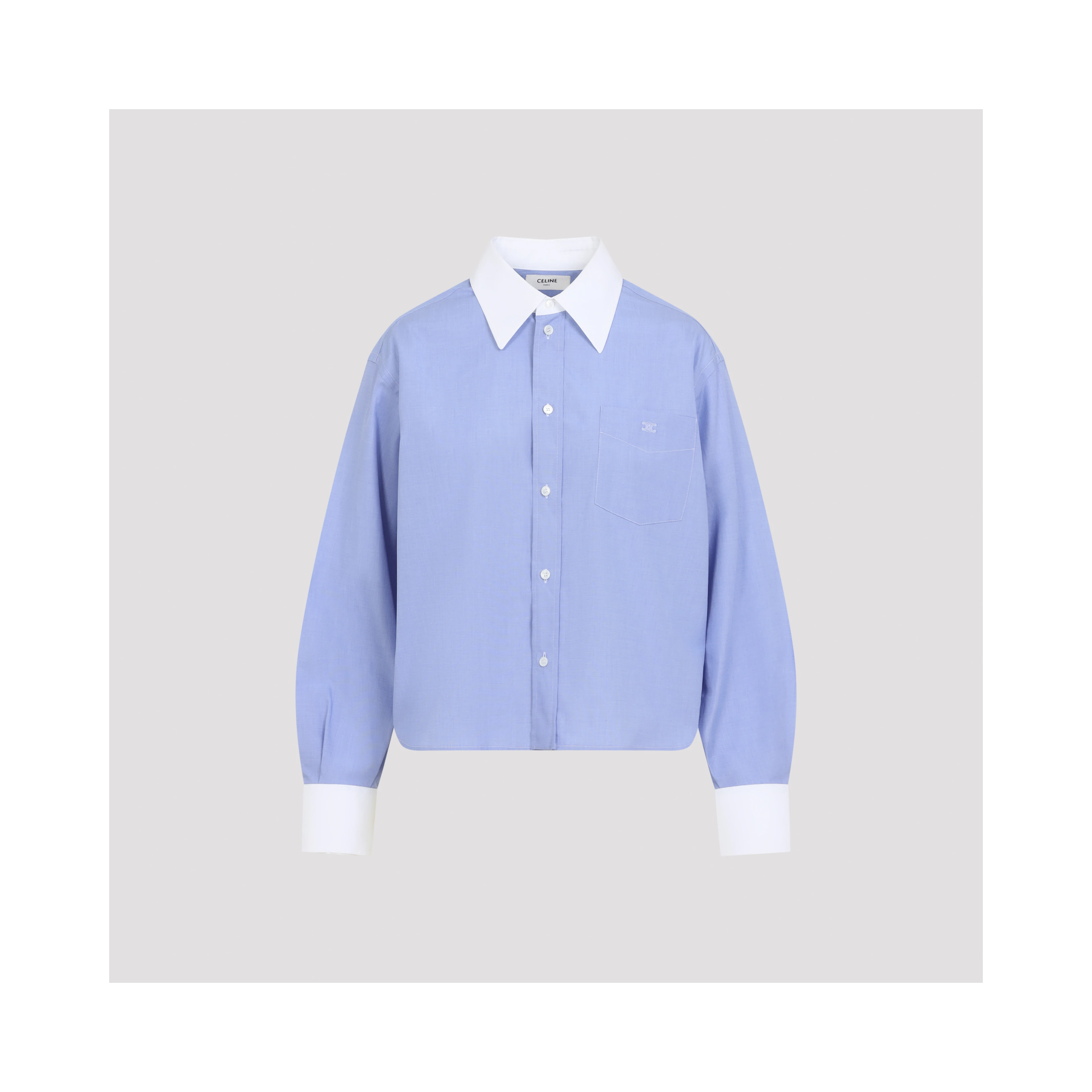 Celine Cropped Shirt