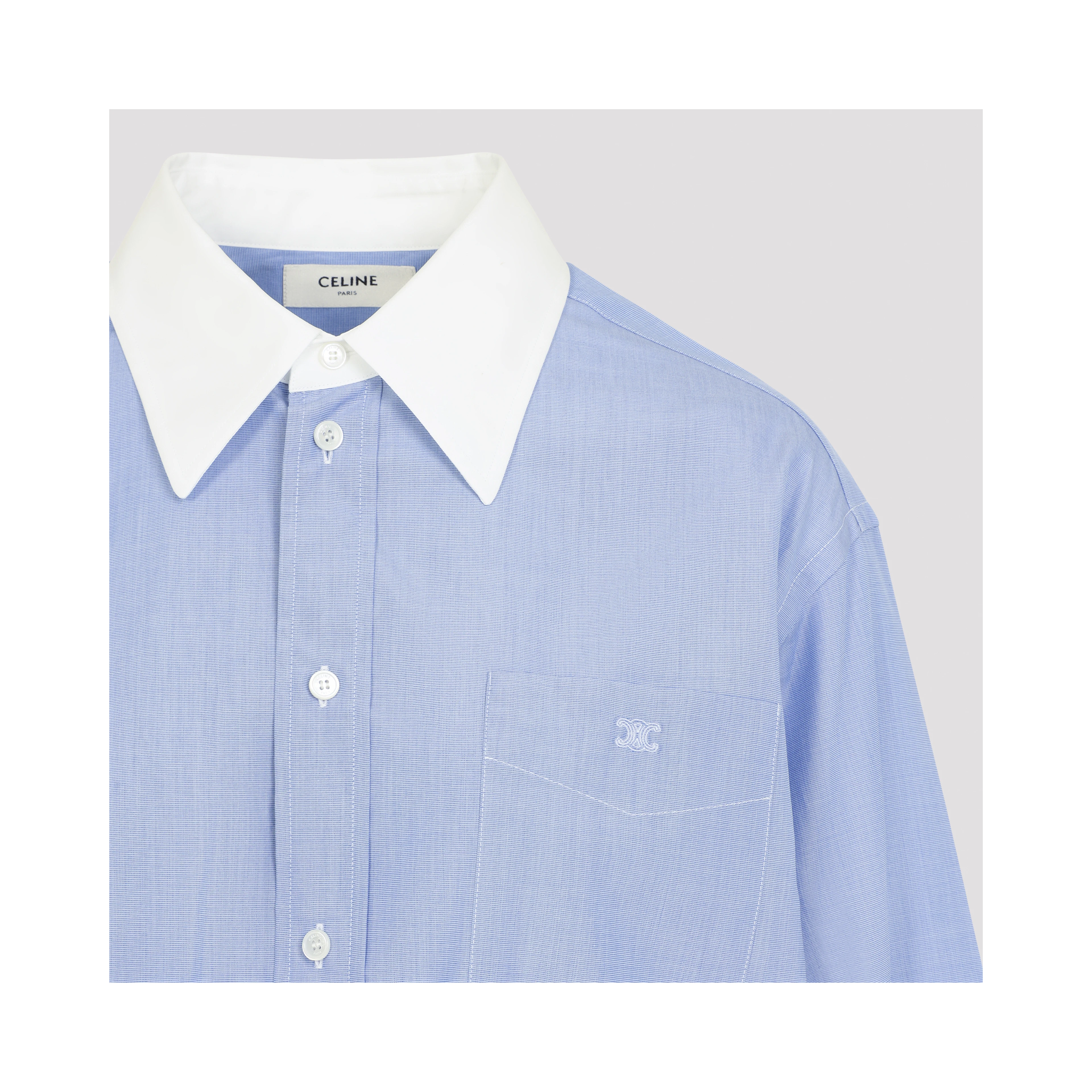 Celine Cropped Shirt