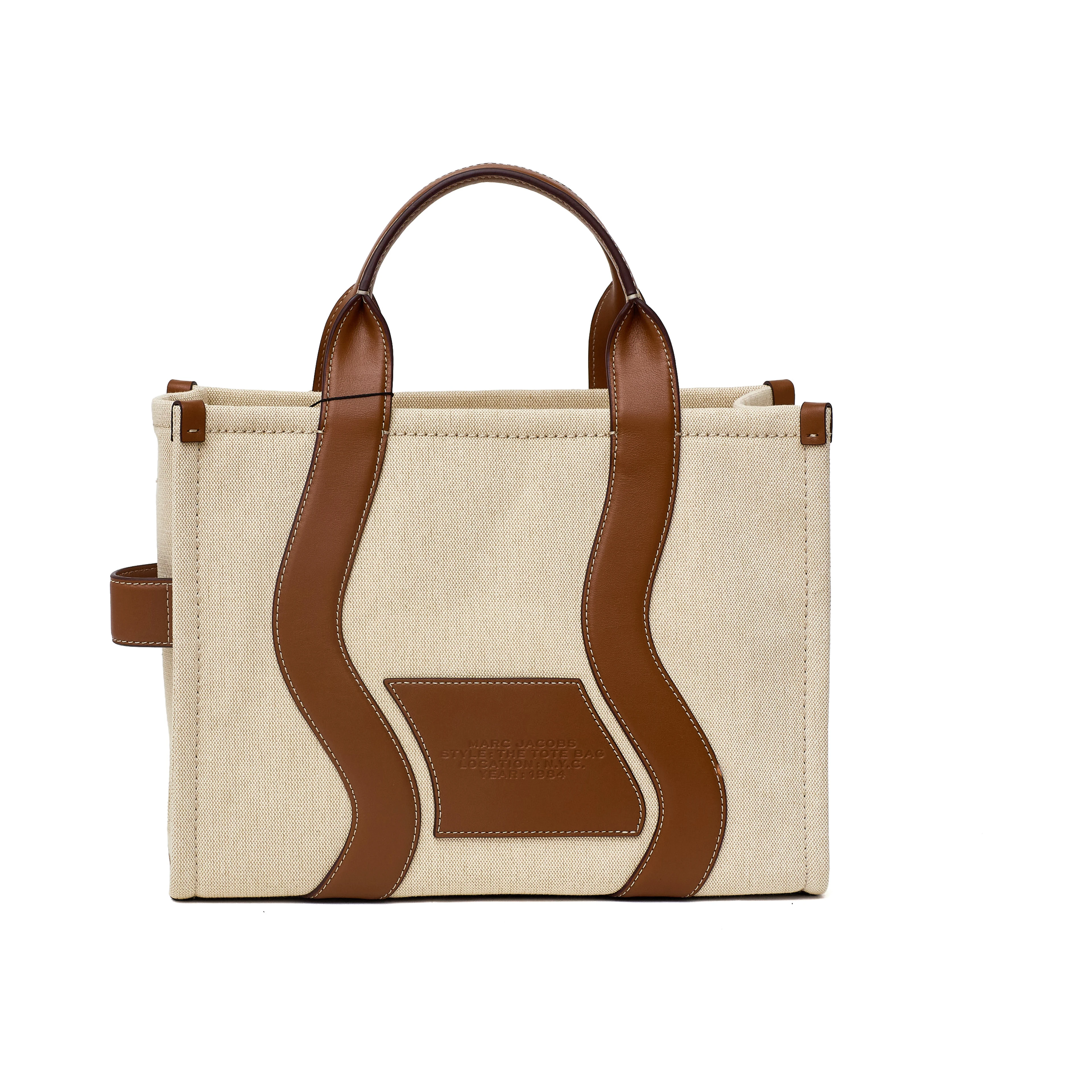 The Wavy Canvas Medium Tote Bag