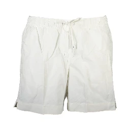 White Nylon Men's Swimwear