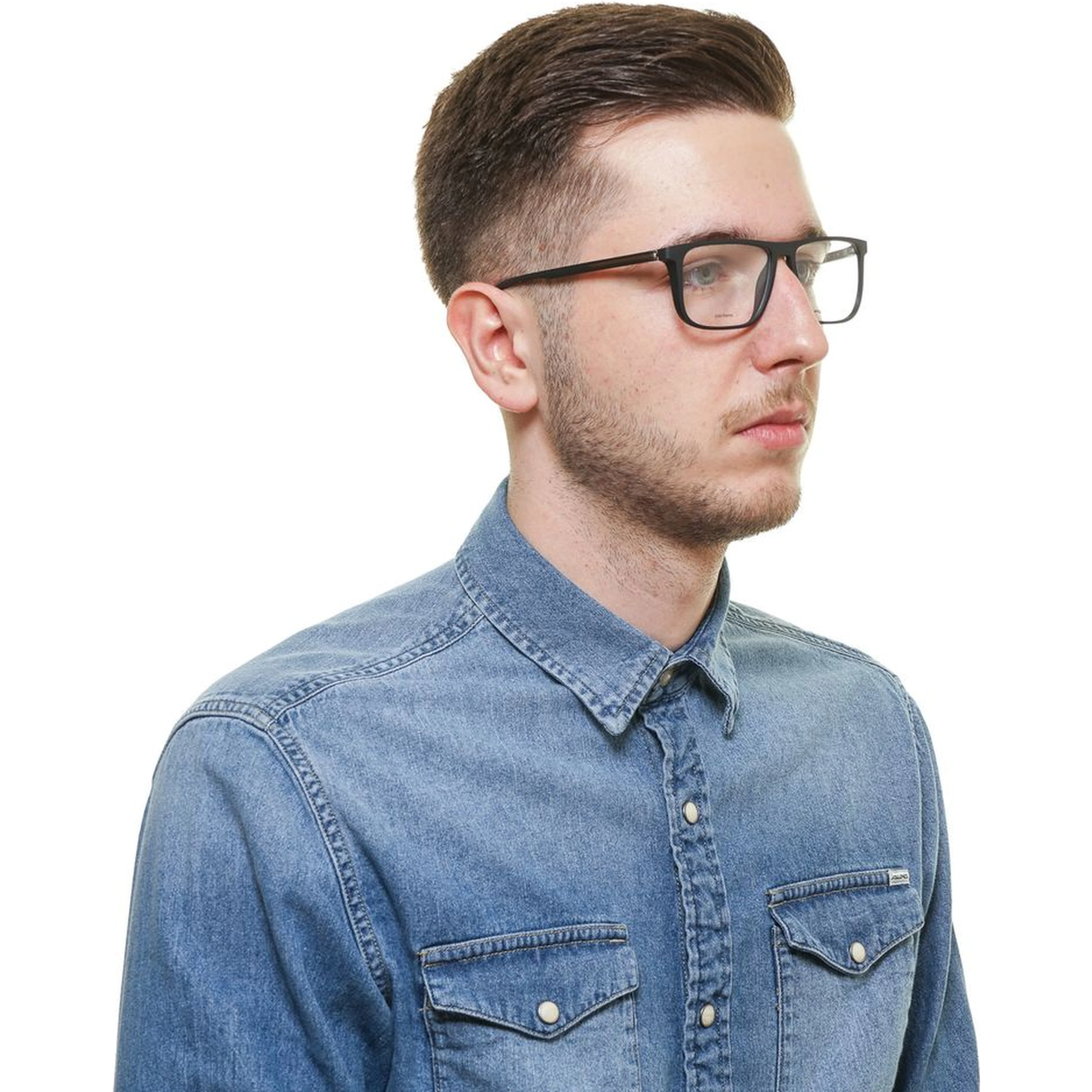 Black Plastic Glasses (Frames)