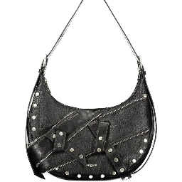 Nero Poliuretano Donna Bag