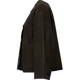 Giacca In Pelle Caliga Nappa Vegetal Wash