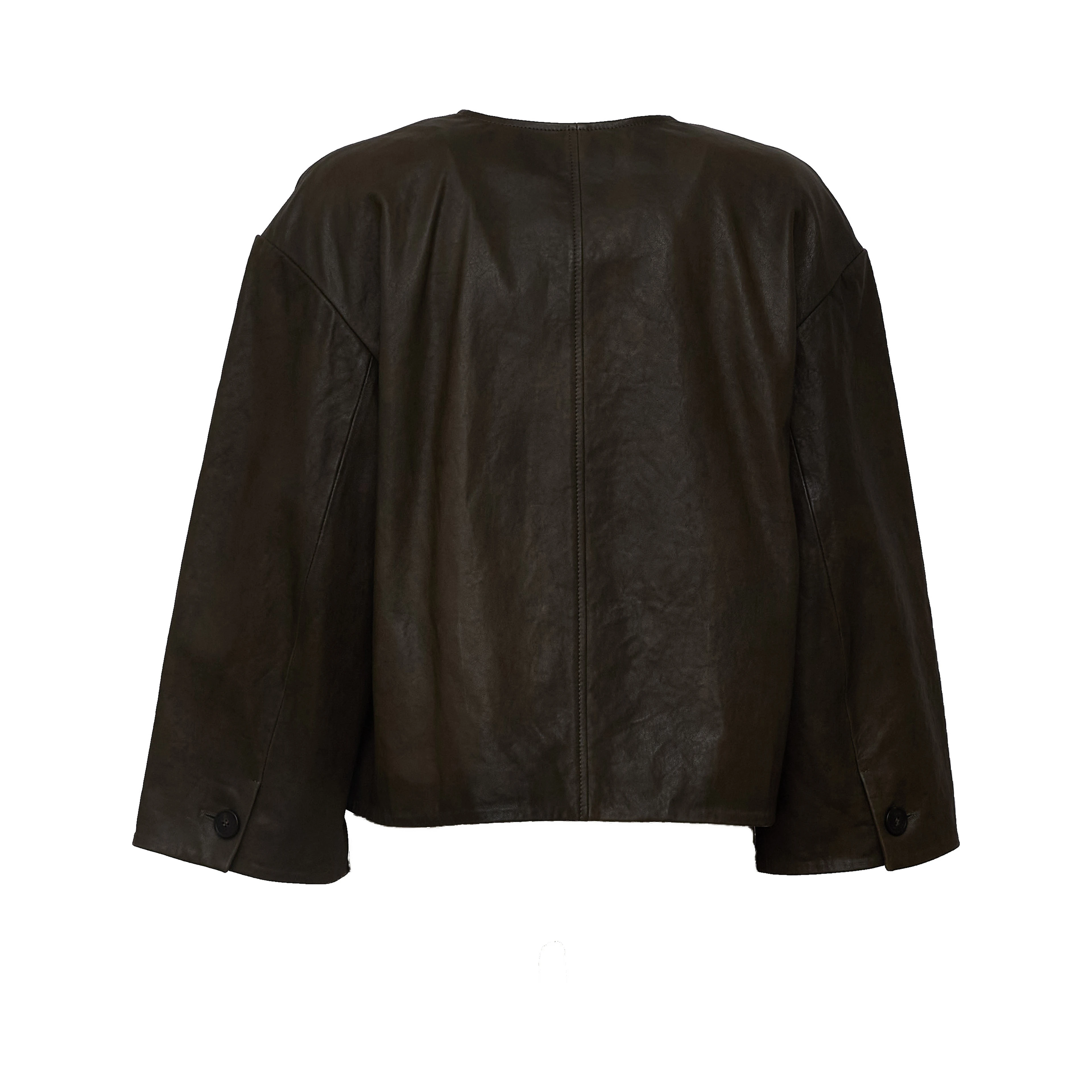 Giacca In Pelle Caliga Nappa Vegetal Wash