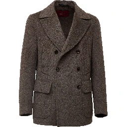 Peacoat Doppiopetto Lana, Cashmere