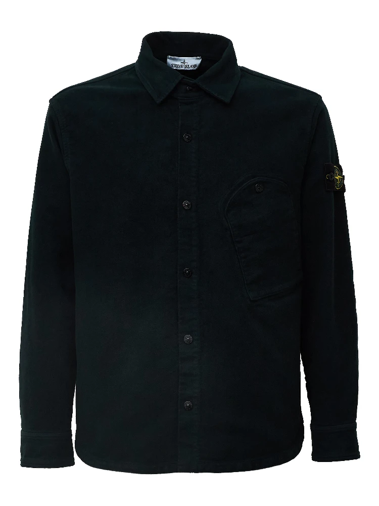 Overshirt Cotton Moleskine-Tc