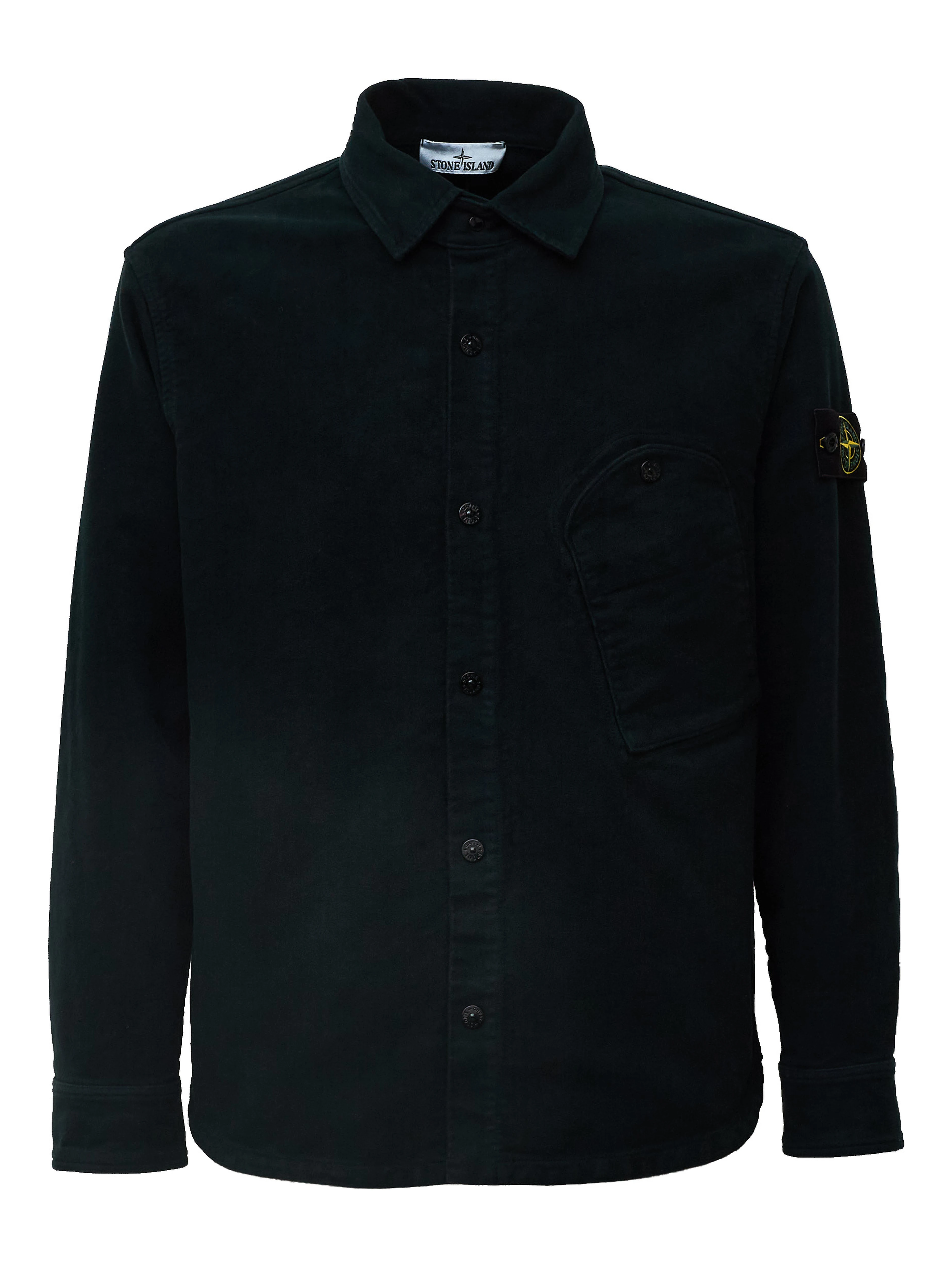 Overshirt Cotton Moleskine-Tc