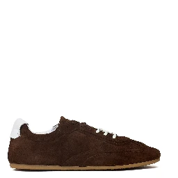 Tb.24 Suede Chocolate Brown Leather Sneakers