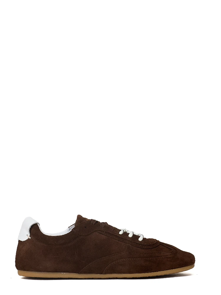 Tb.24 Suede Chocolate Brown Leather Sneakers