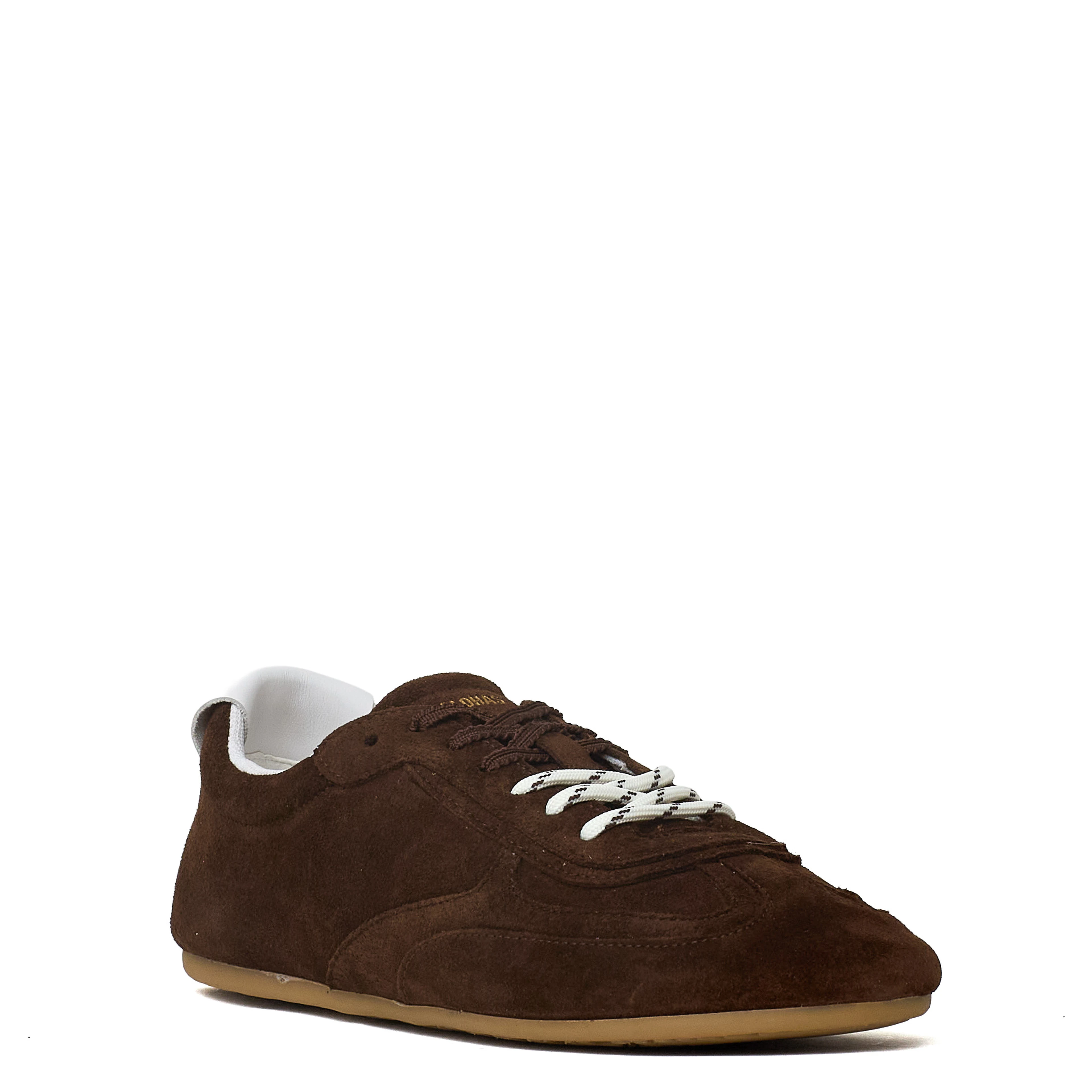 Tb.24 Suede Chocolate Brown Leather Sneakers