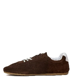 Tb.24 Suede Chocolate Brown Leather Sneakers