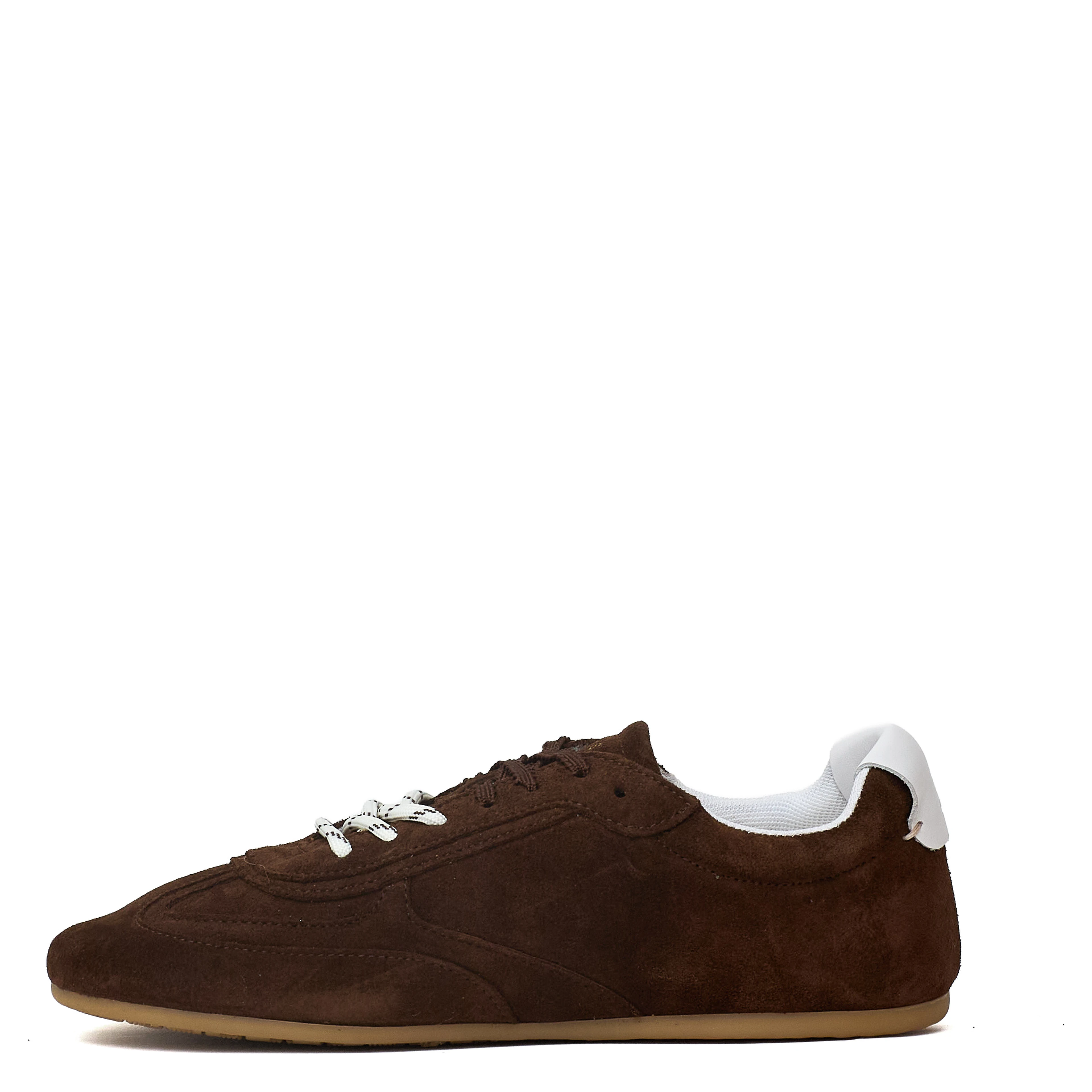 Tb.24 Suede Chocolate Brown Leather Sneakers