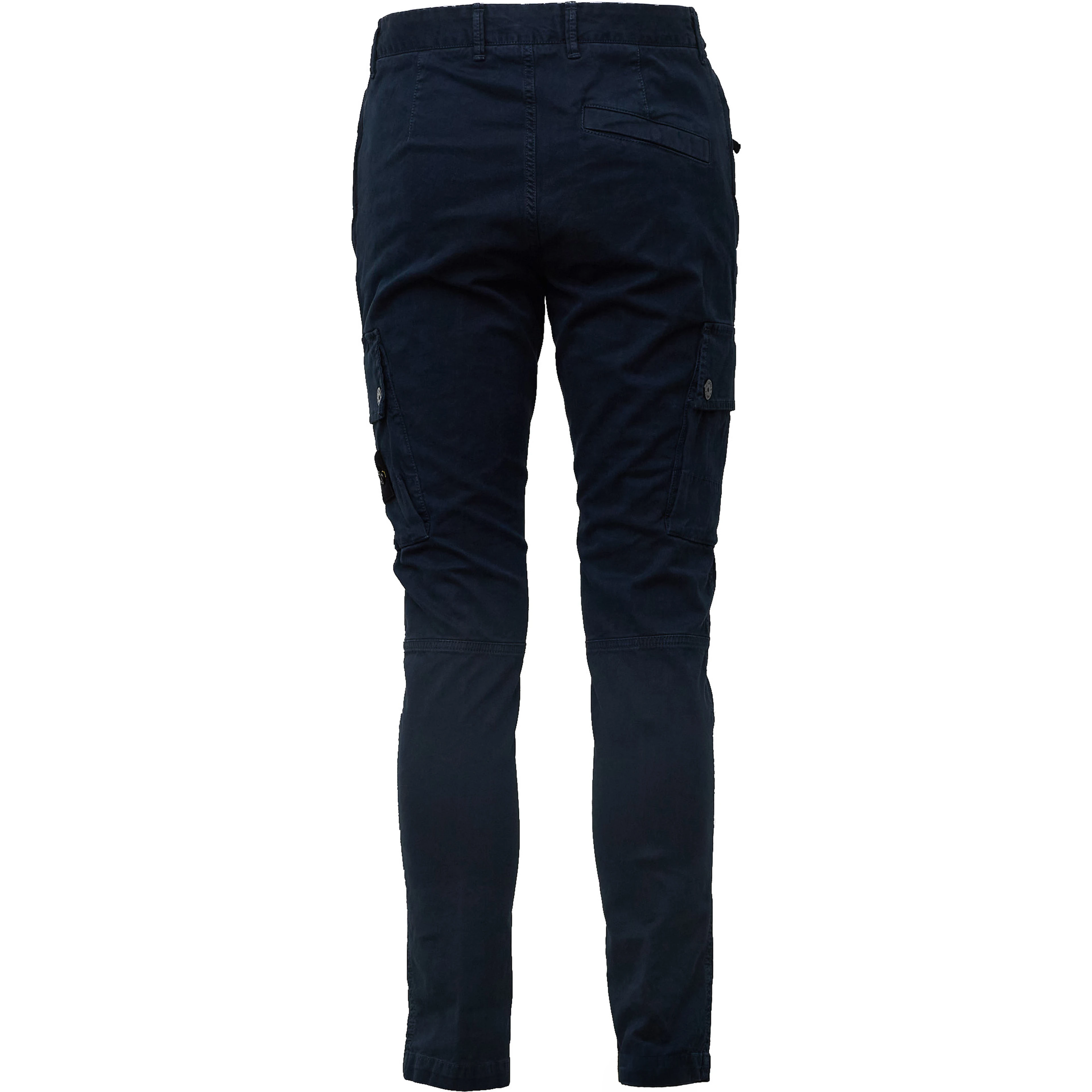 Pantaloni Cargo Stretch Organic Broken Twill Cotton Old Effect