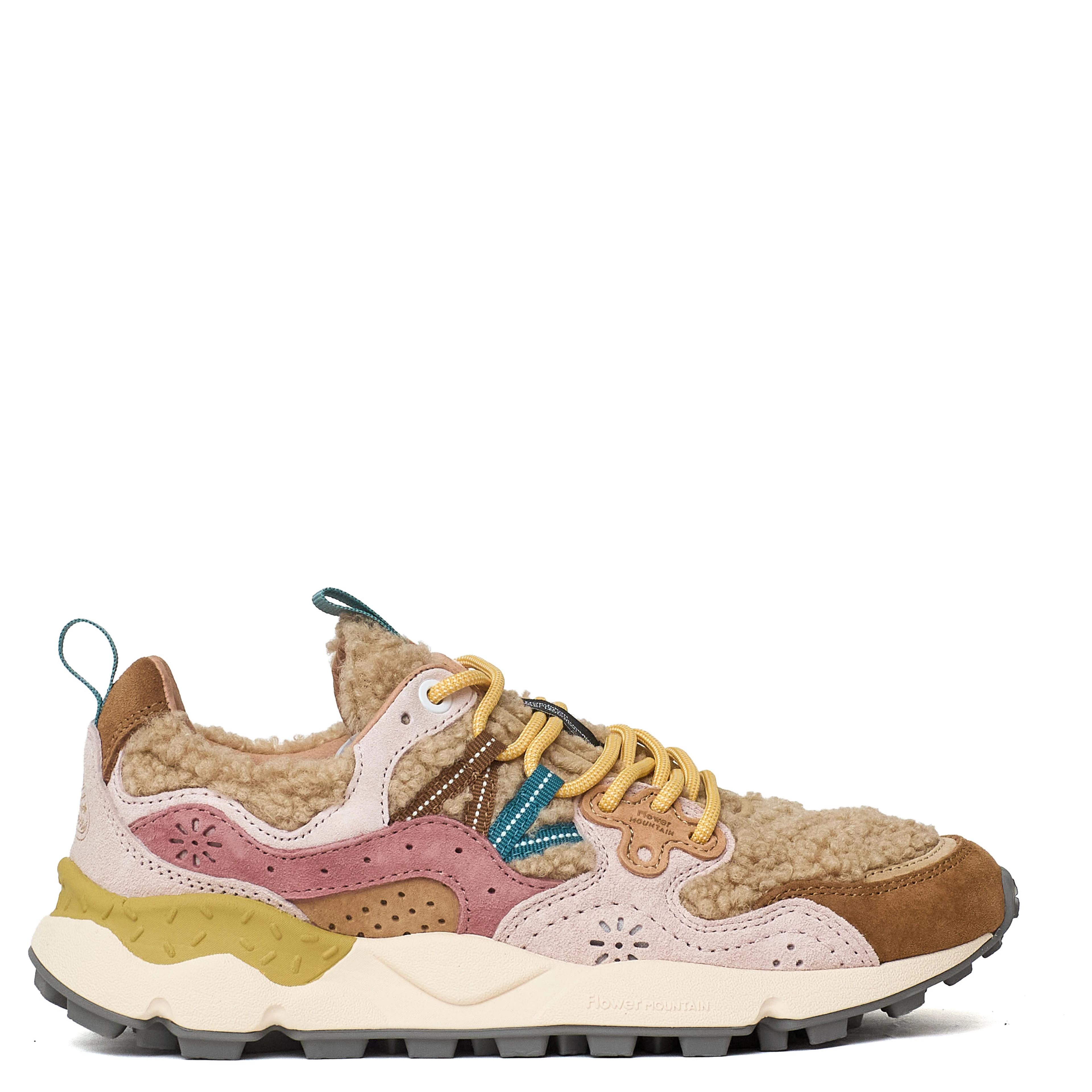 Sneakers Yamano 3 Woman Suede, Teddy
