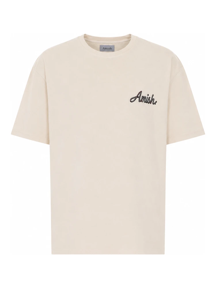AMISH T-shirts and Polos Beige