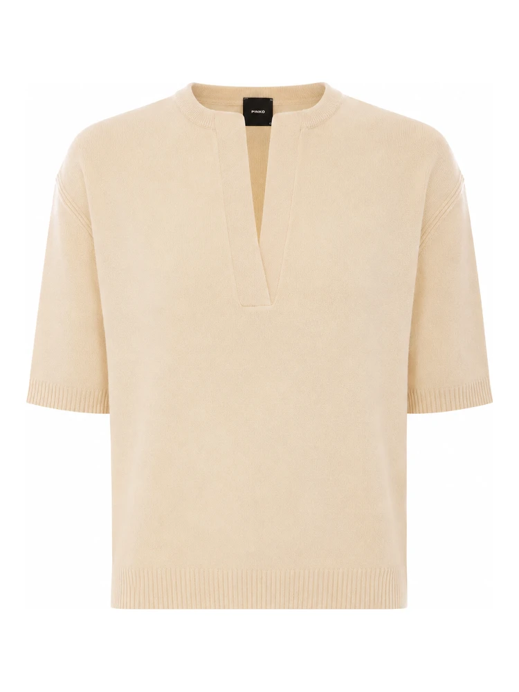 Pinko Sweaters Beige